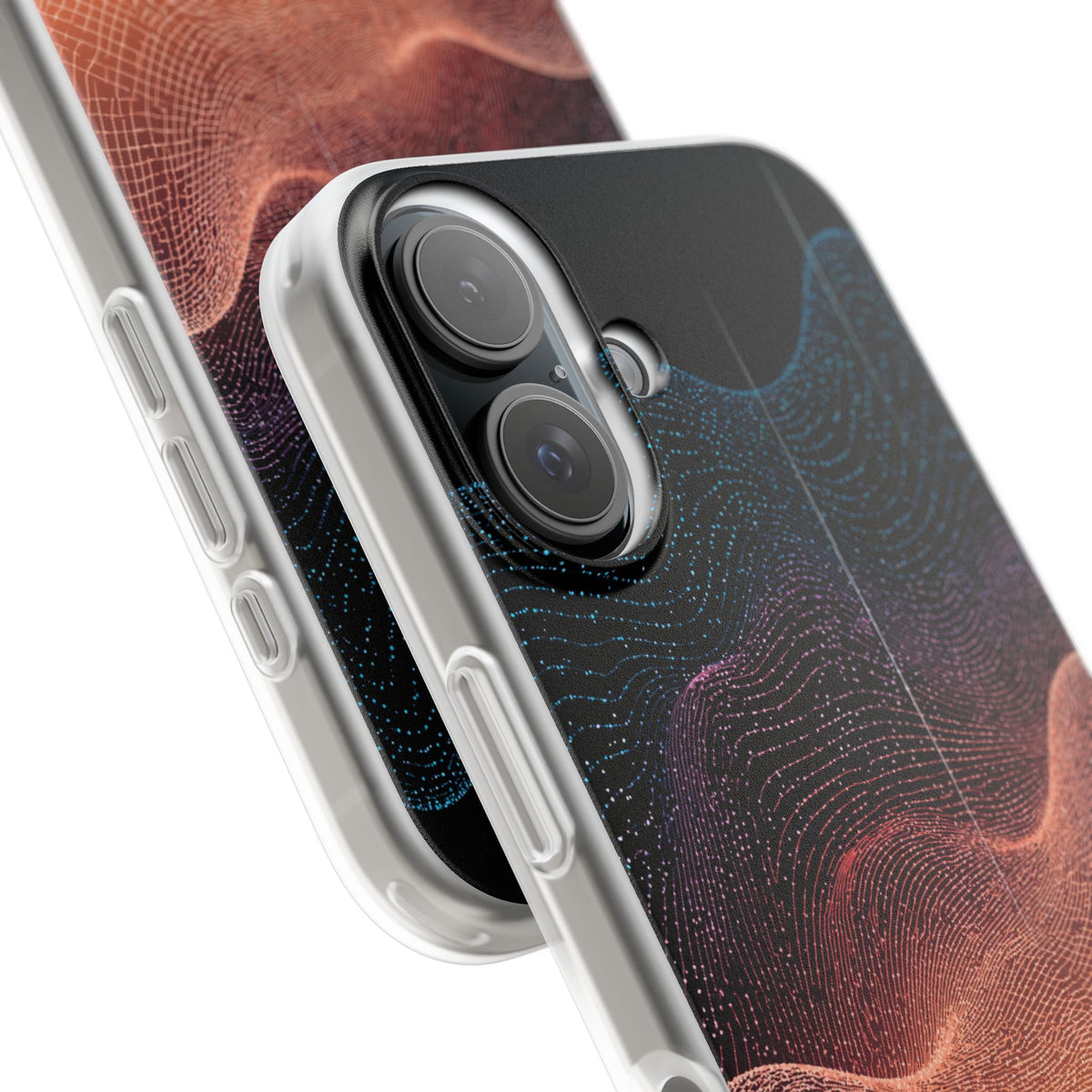 Spectral Elevation · Lite Phone Case for iPhone · Orange