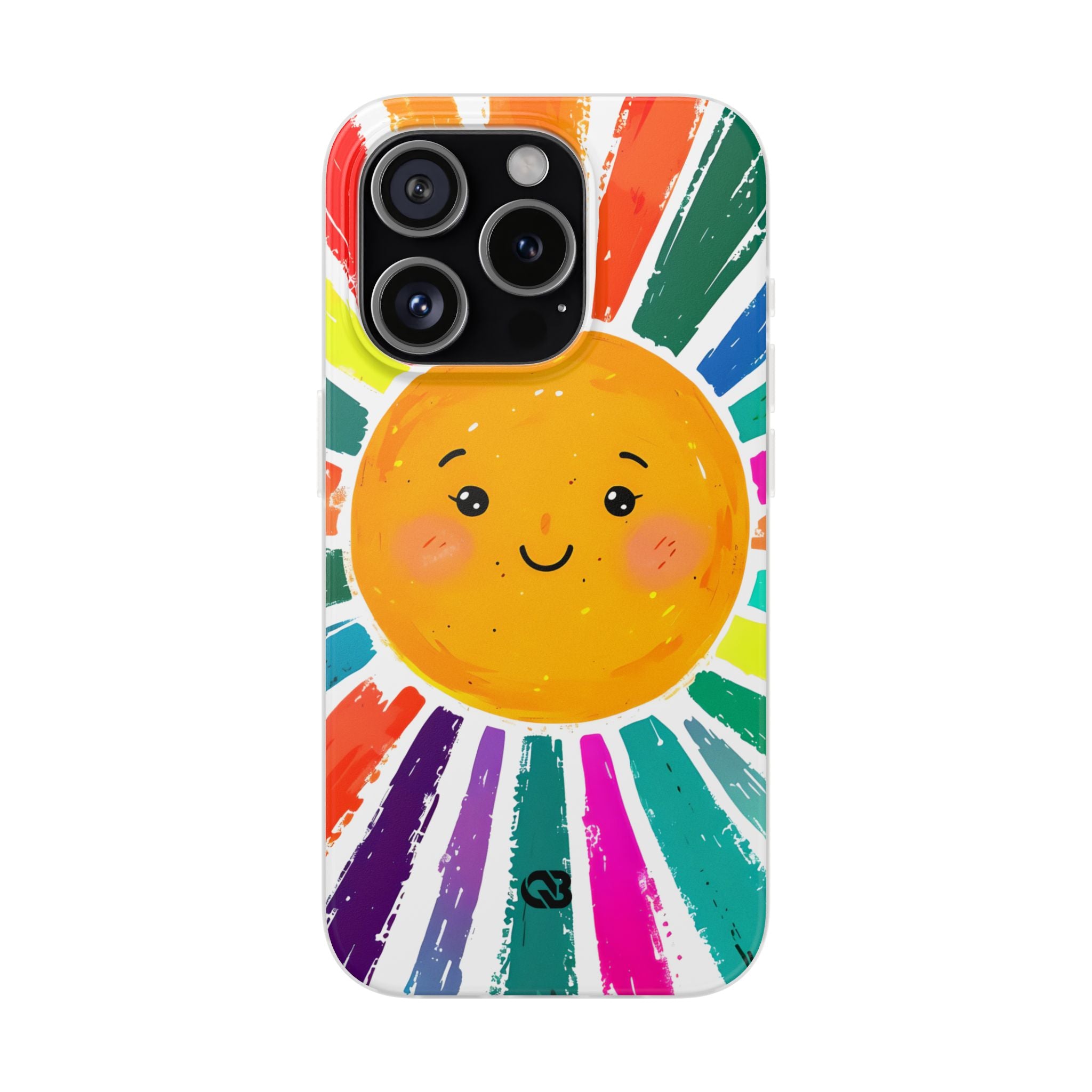 Vibrant Solar Smile · Soft Phone Case for iPhone