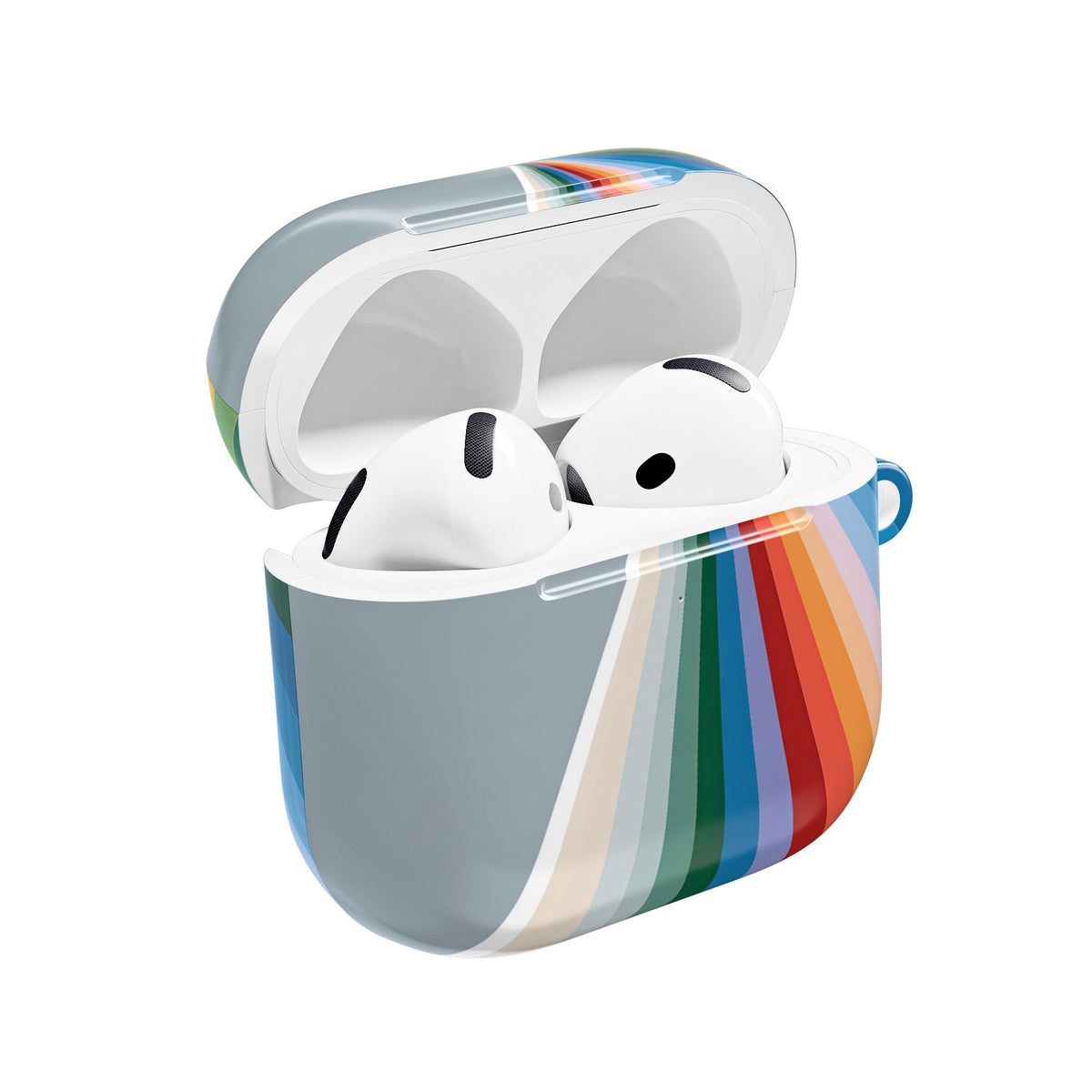 Prismatic Apex · Hard Case for AirPods & AirPods Pro · Grey