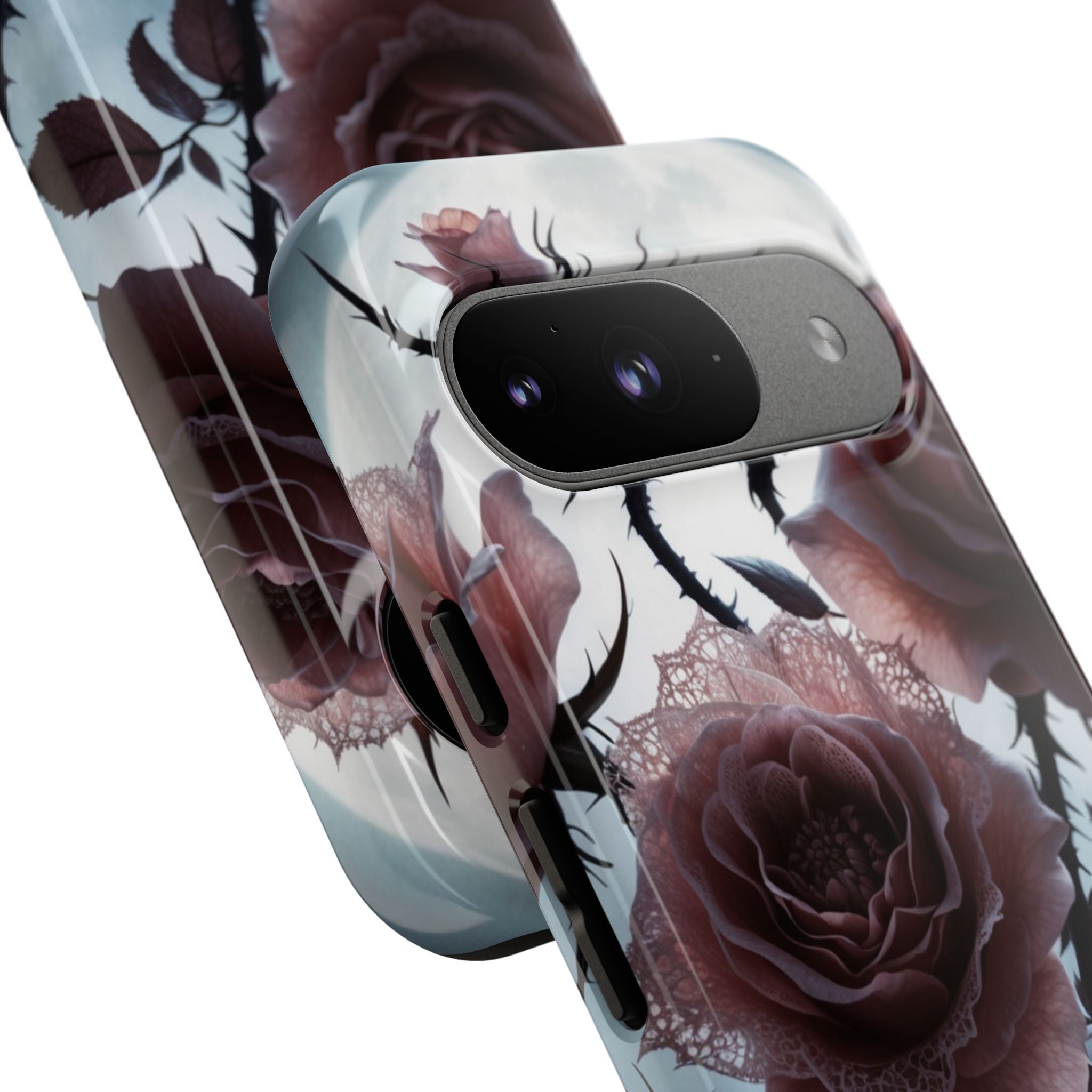 Lunar Lace Petals · Tough Phone Case for Google Pixel