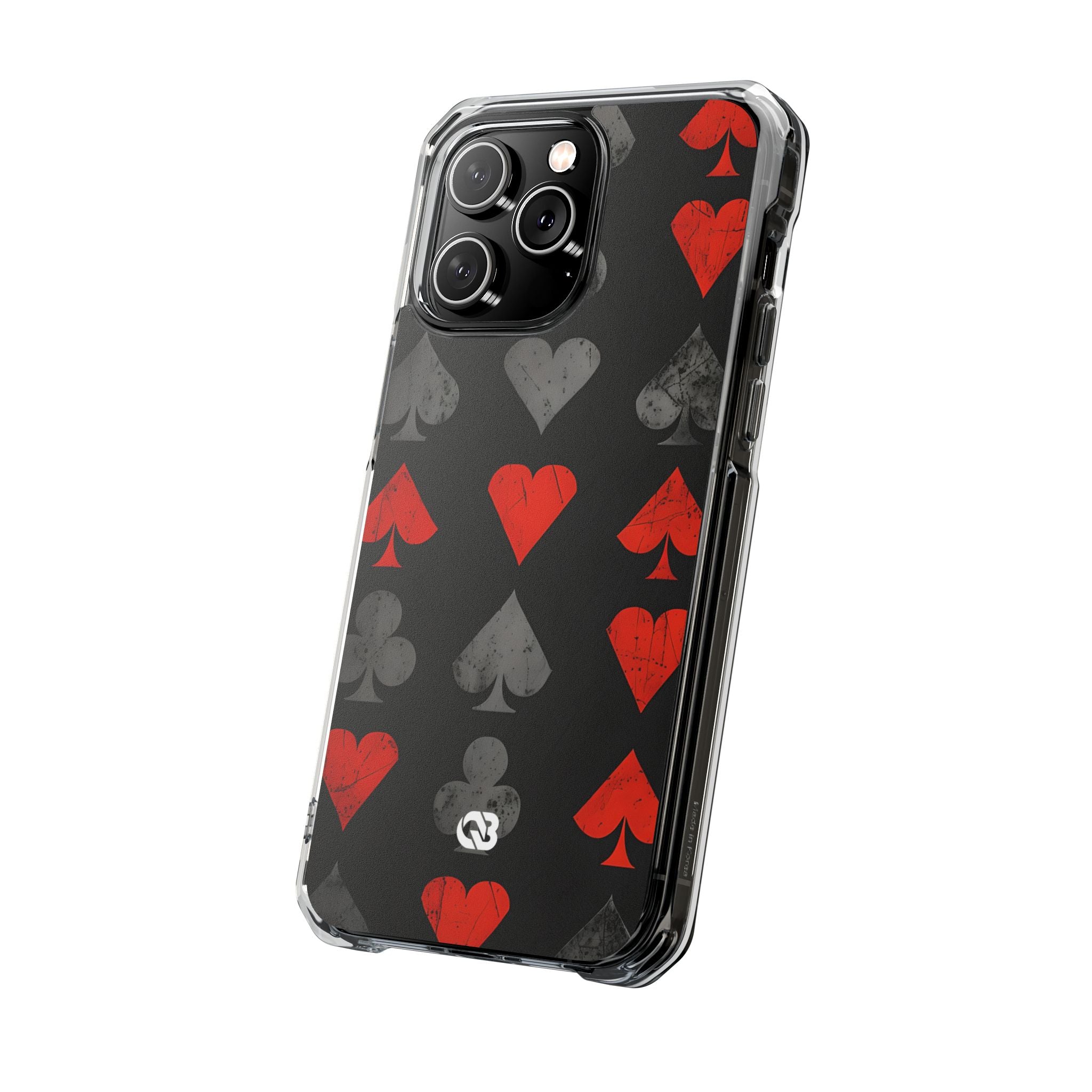 Crimson Ash Suits · Impact Hoesje voor iPhone · Magsafe