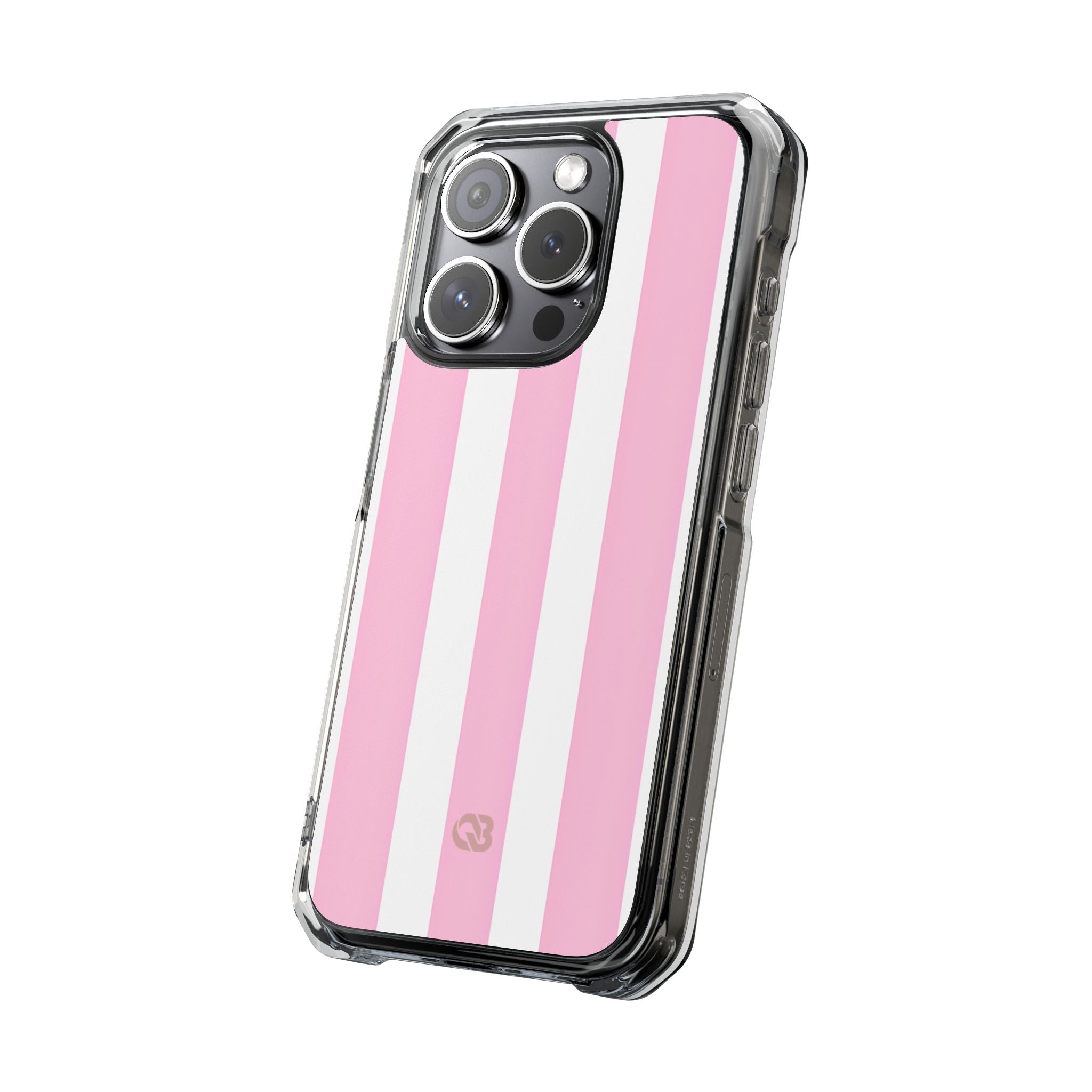 Soft Pink Stripe · Impact Custodia per iPhone · Magsafe