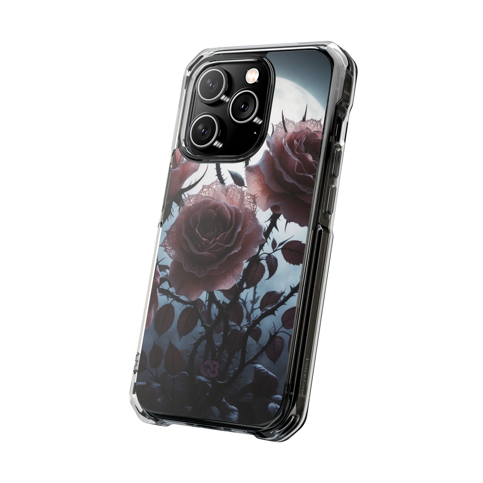 Lunar Lace Petals · Impact Coque de téléphone pour iPhone · Magsafe