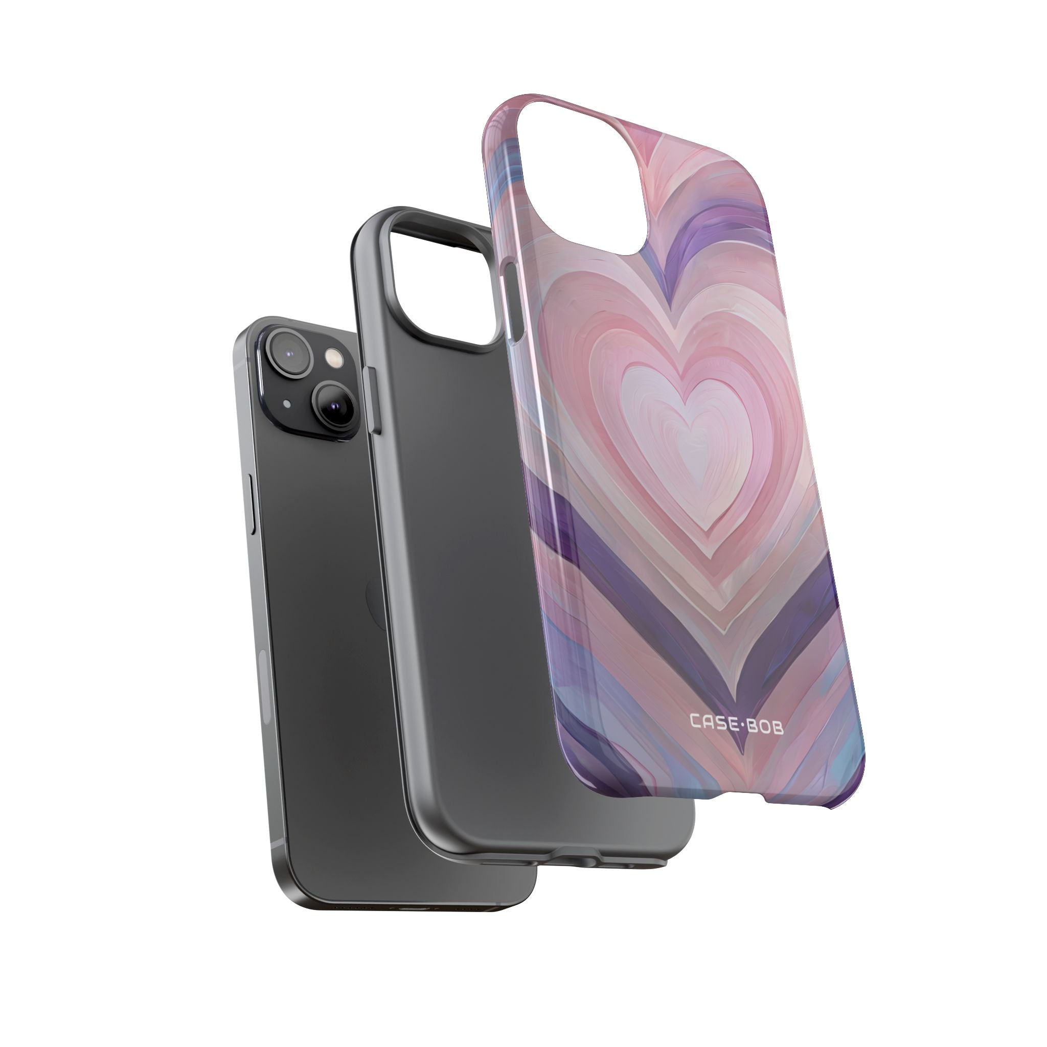 Radiant Heartbrush iPhone 14 Plus Cover - Tough