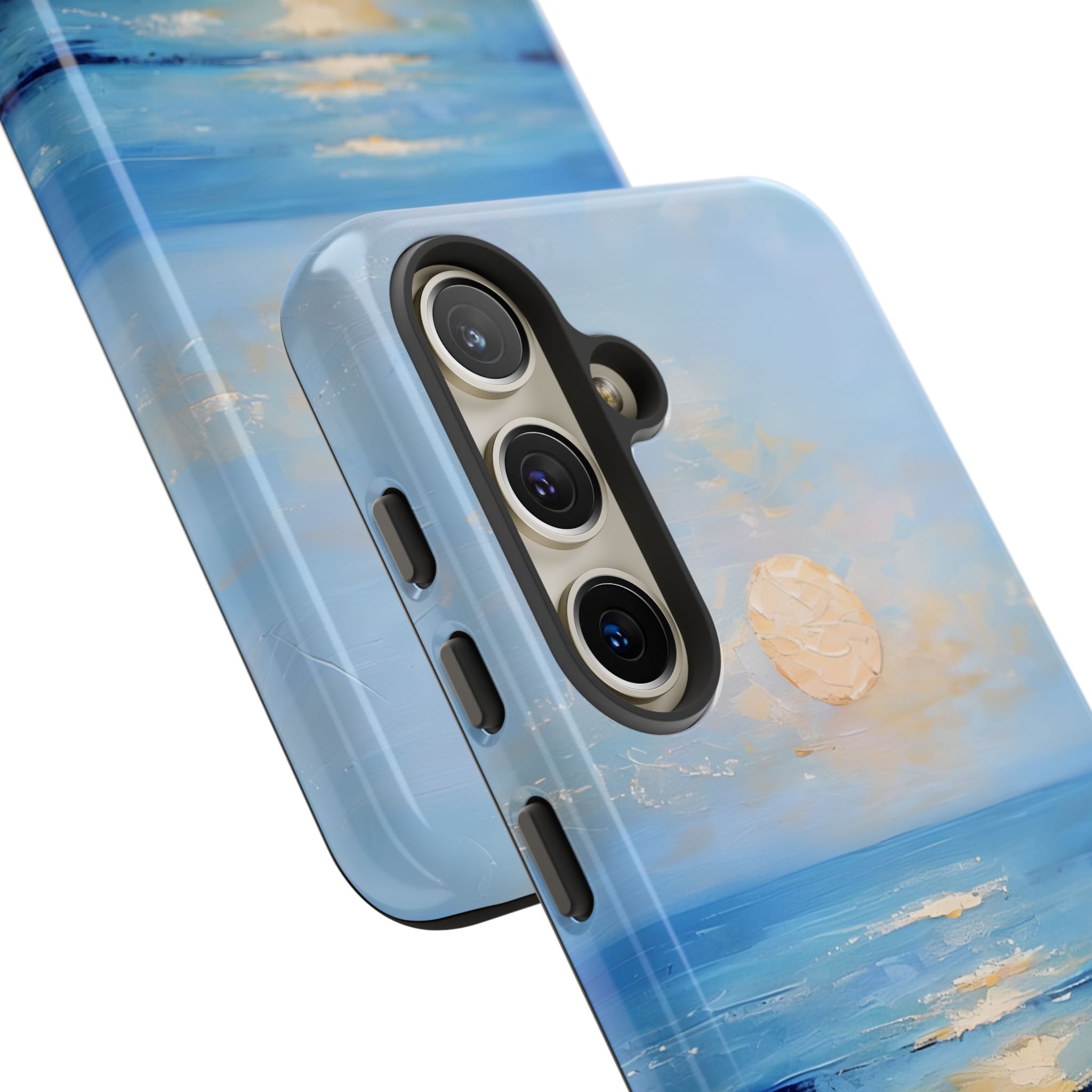Cerulean Shoreline Sun · Tough Coque de téléphone pour Samsung