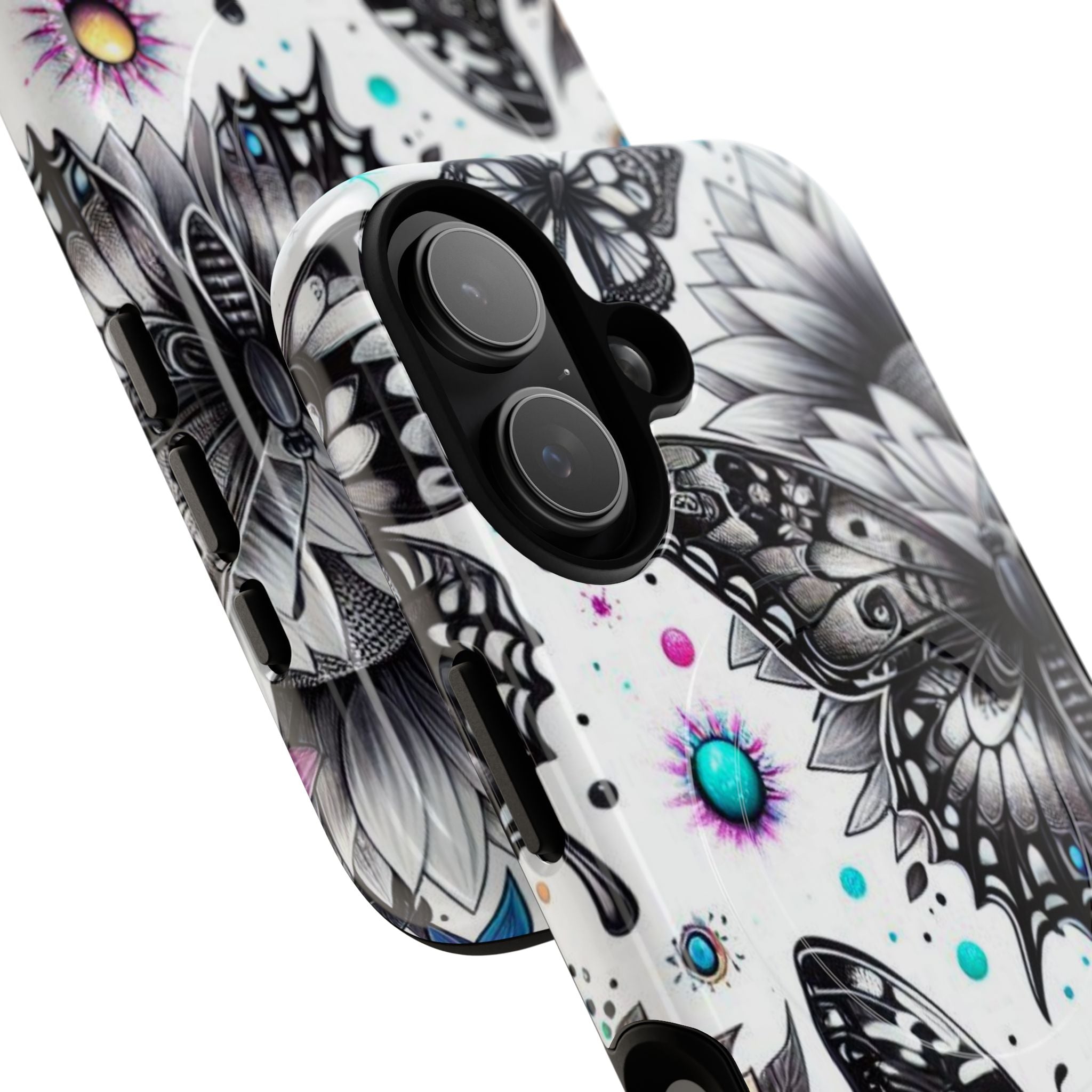 Butterfly Bloom iPhone 17 Case - Tough+ - CASE•BOB