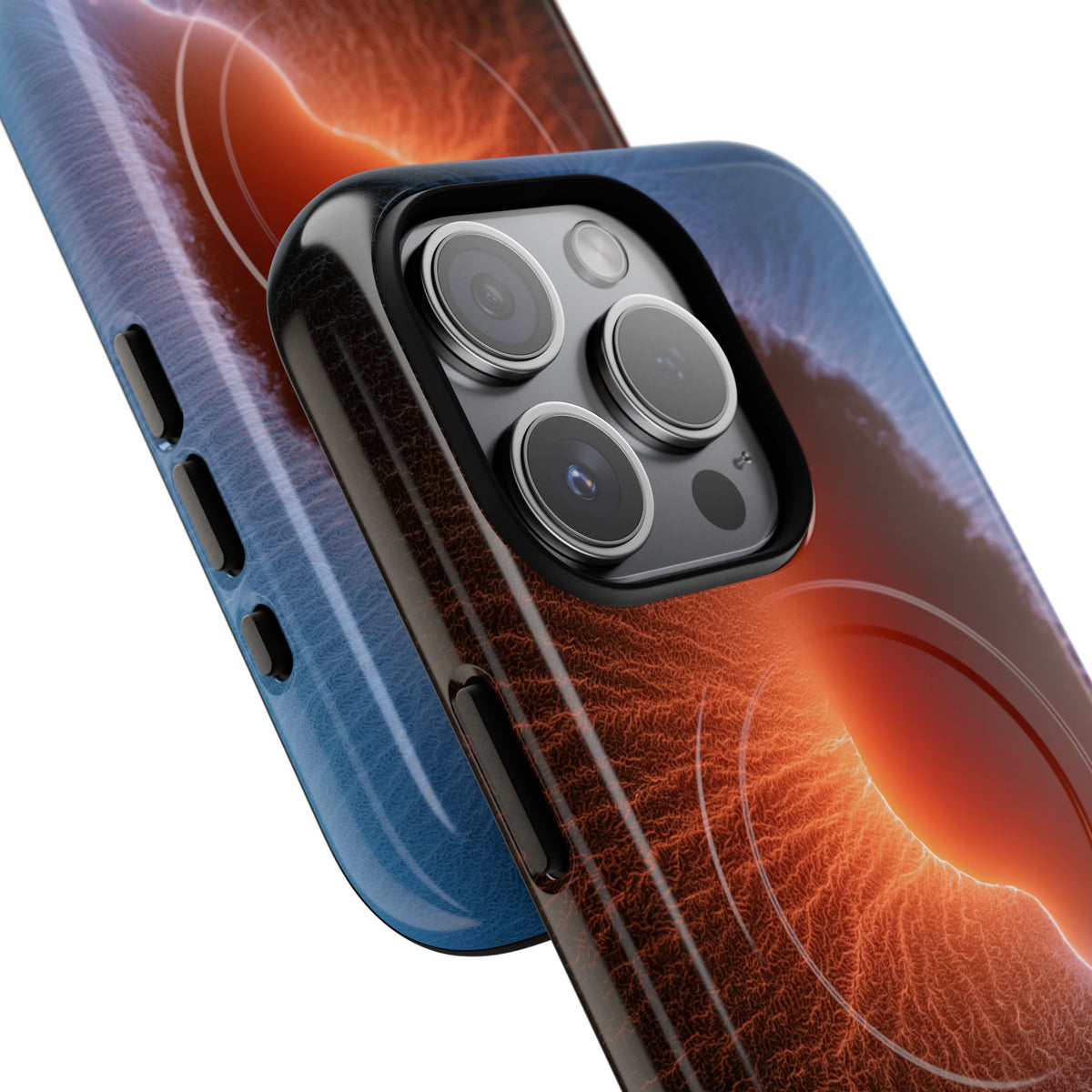 Thermal Aura Pulse · Tough 2.0 Magnetic Phone Case for iPhone · Blue