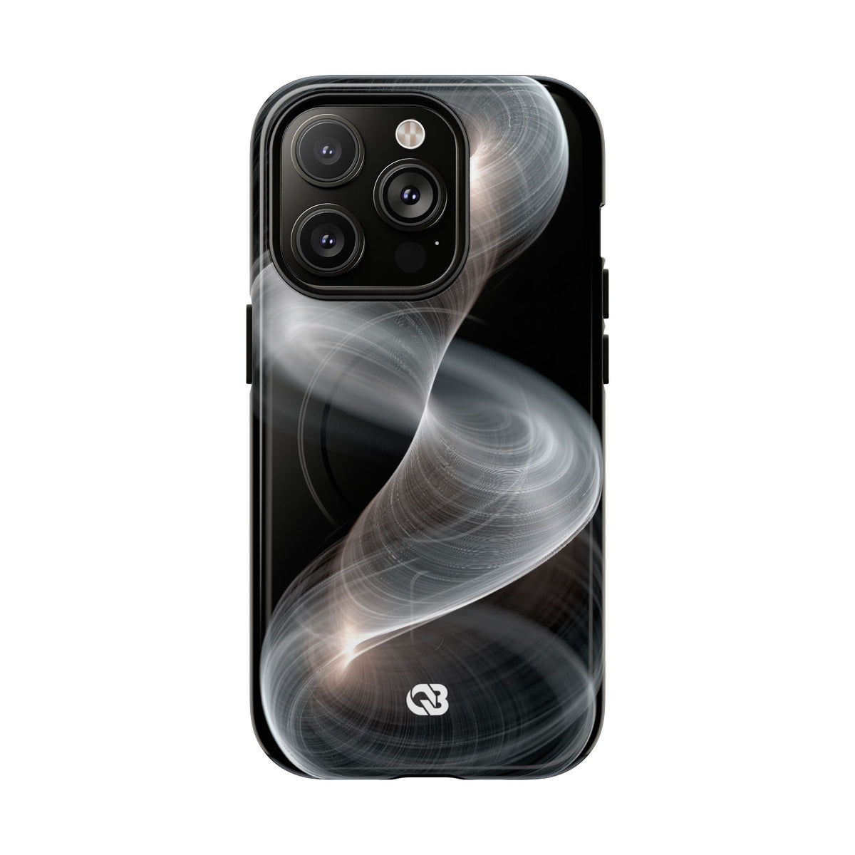 Luminous Vortex · Tough 2.0 Magnetic Phone Case for iPhone · Black