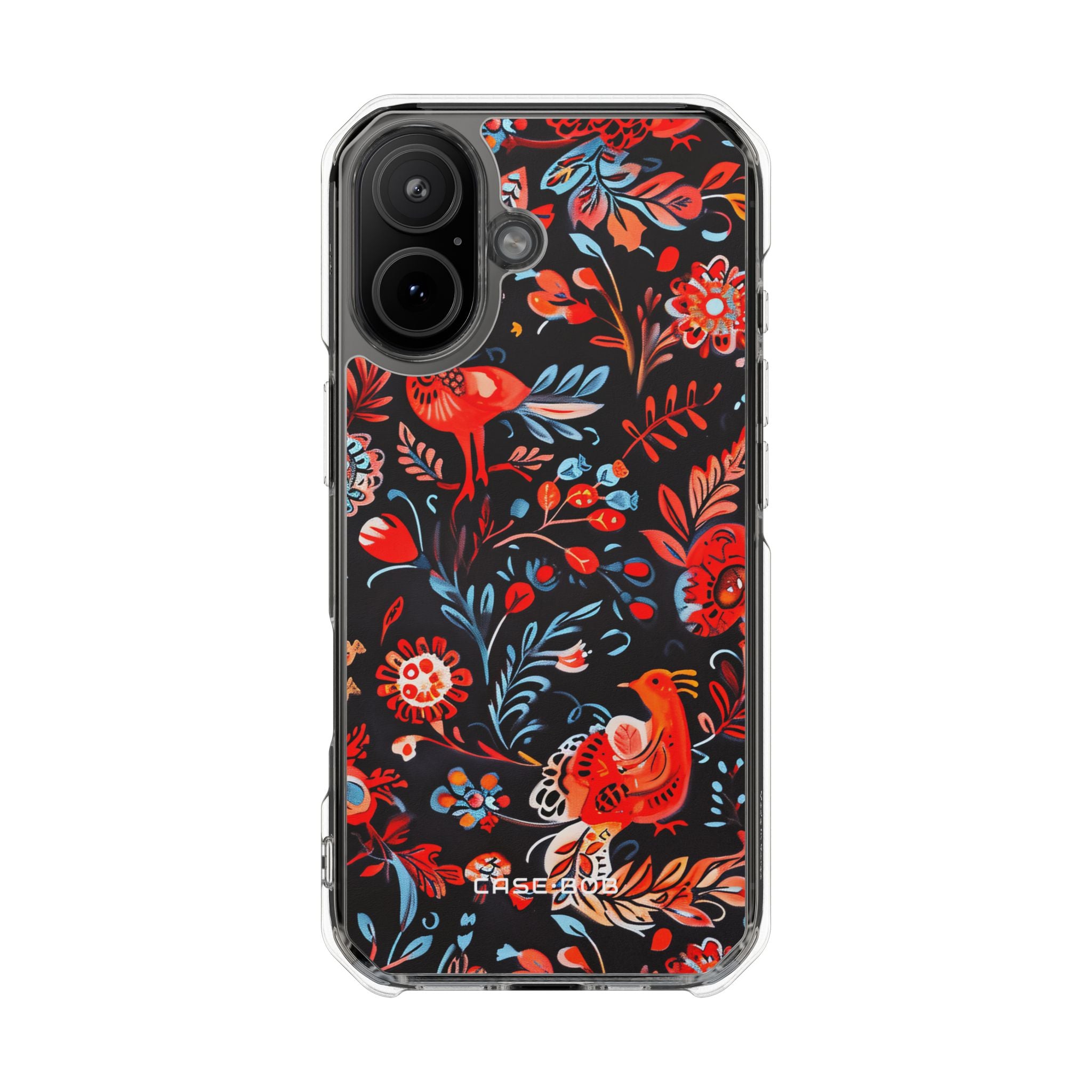 Decoratieve Vogels Crimson iPhone 17 Case - Impact