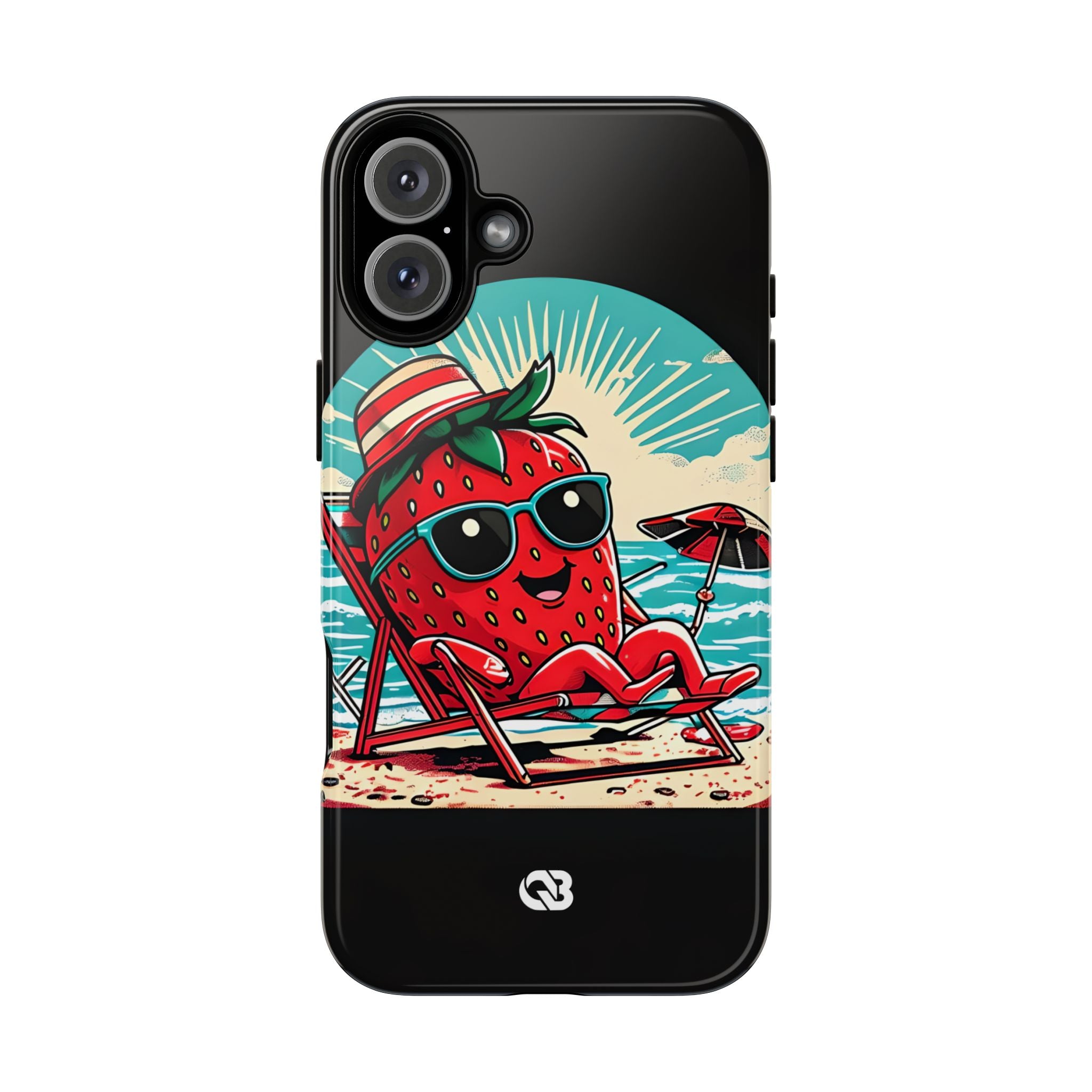 Retro Coastal Berry · Tough Phone Case for iPhone