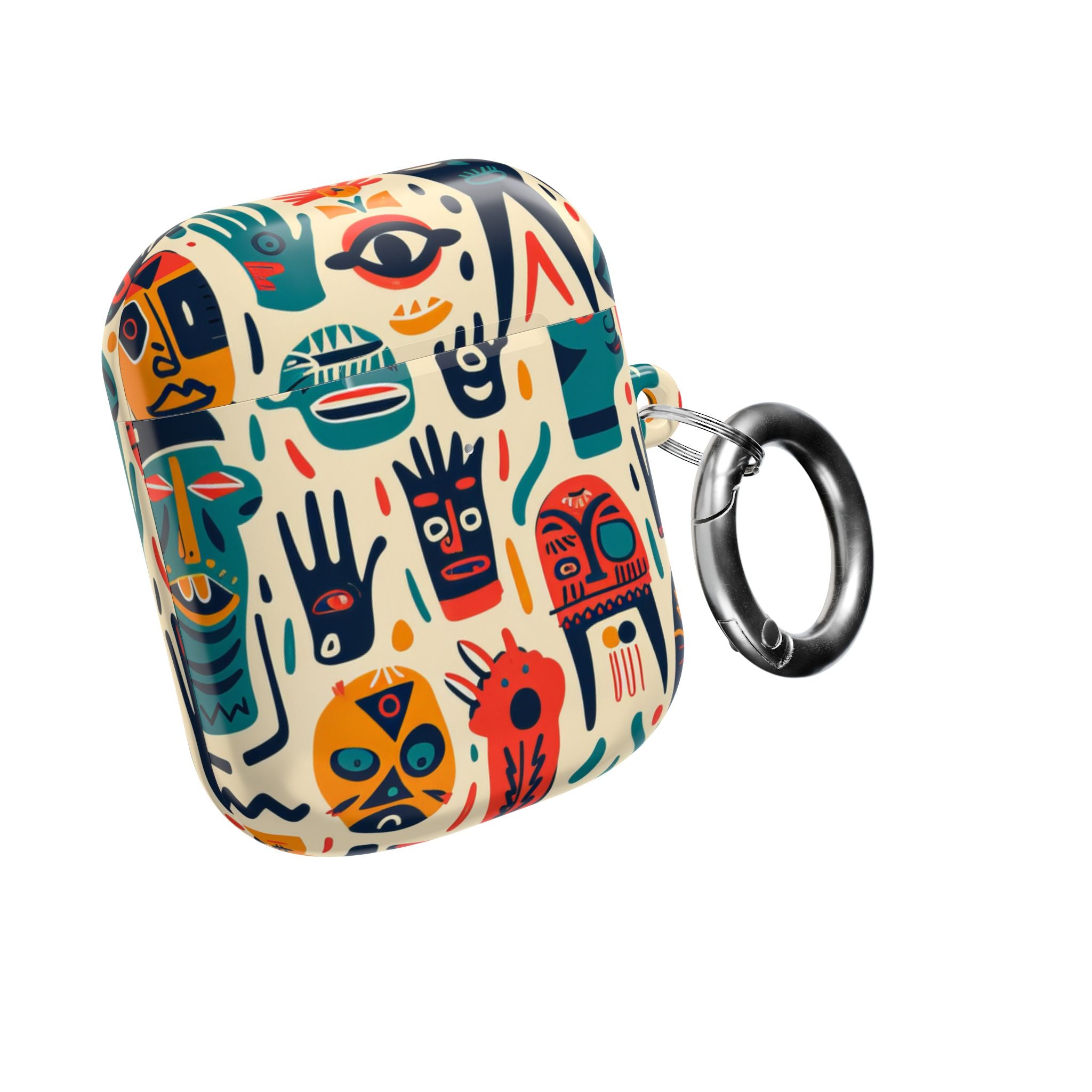 Tribal Faces - AirPods Case