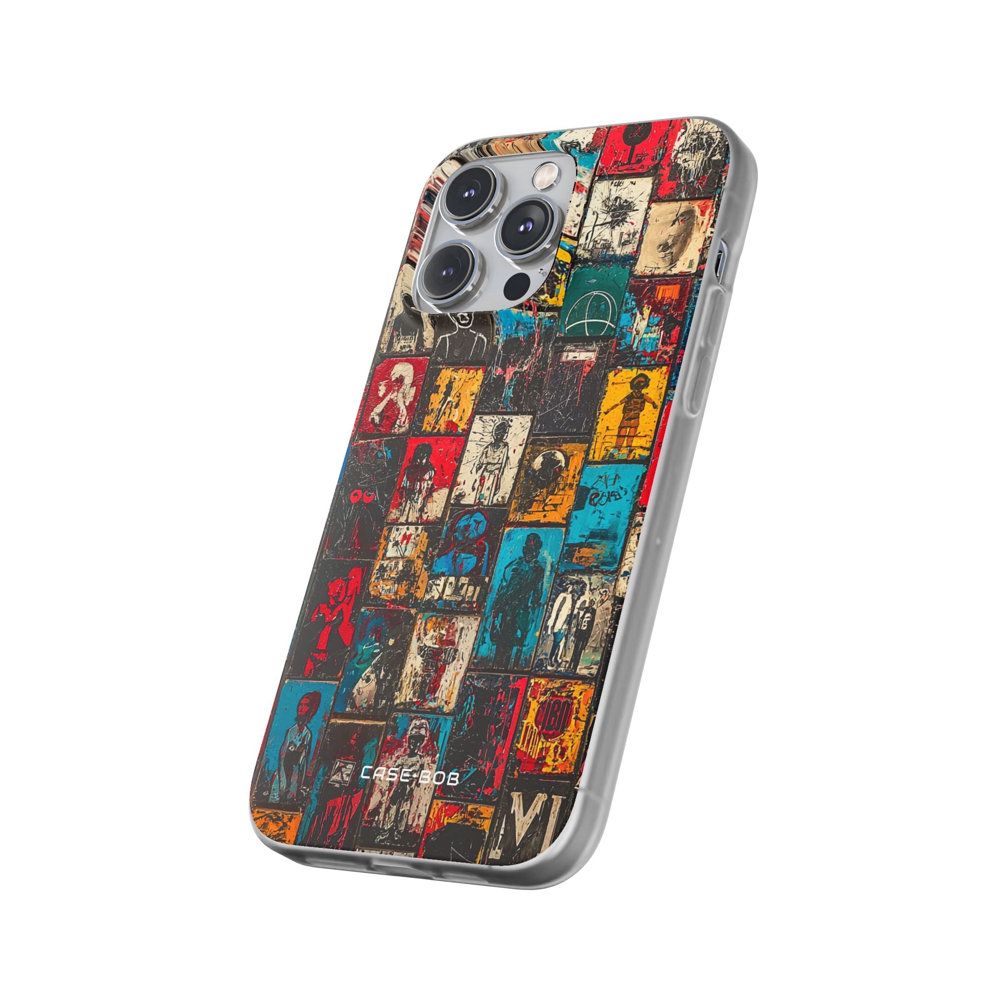 Figured Grid iPhone 14 Pro Max Case - Soft