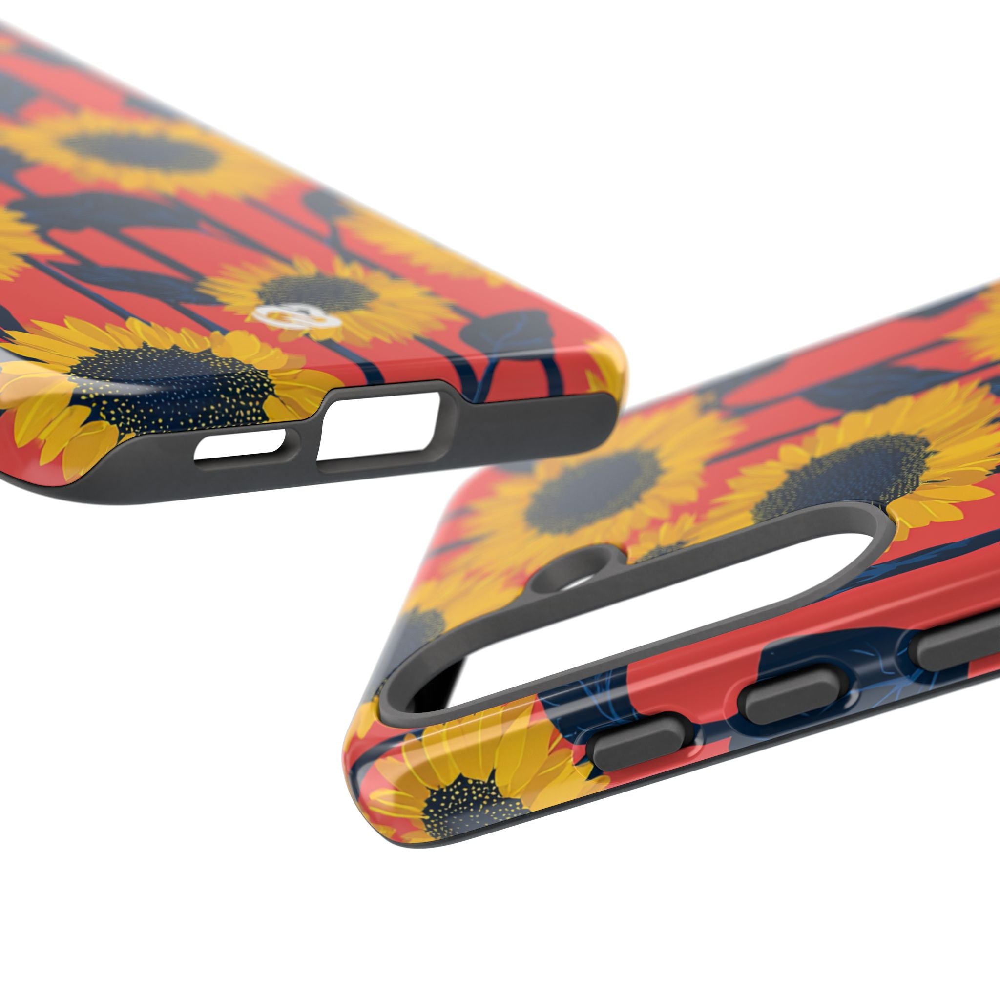 Solar Navy Bloom · Tough Phone Case for Samsung