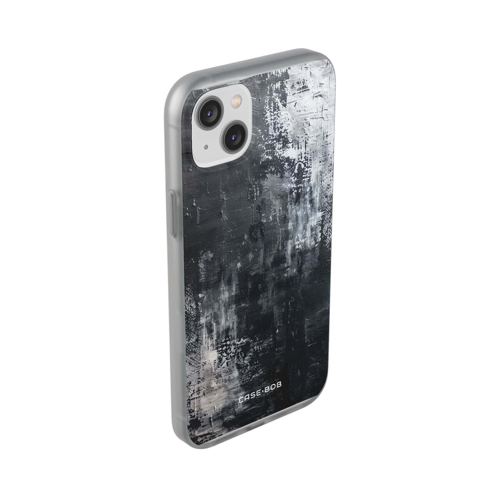 Texturiertes Blackscape iPhone 14 Plus Case - Soft