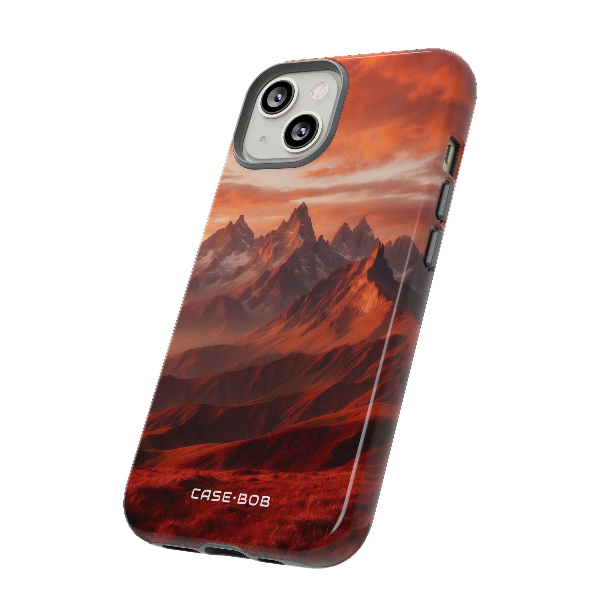 Jagged Glow iPhone 14 Cover - Tough
