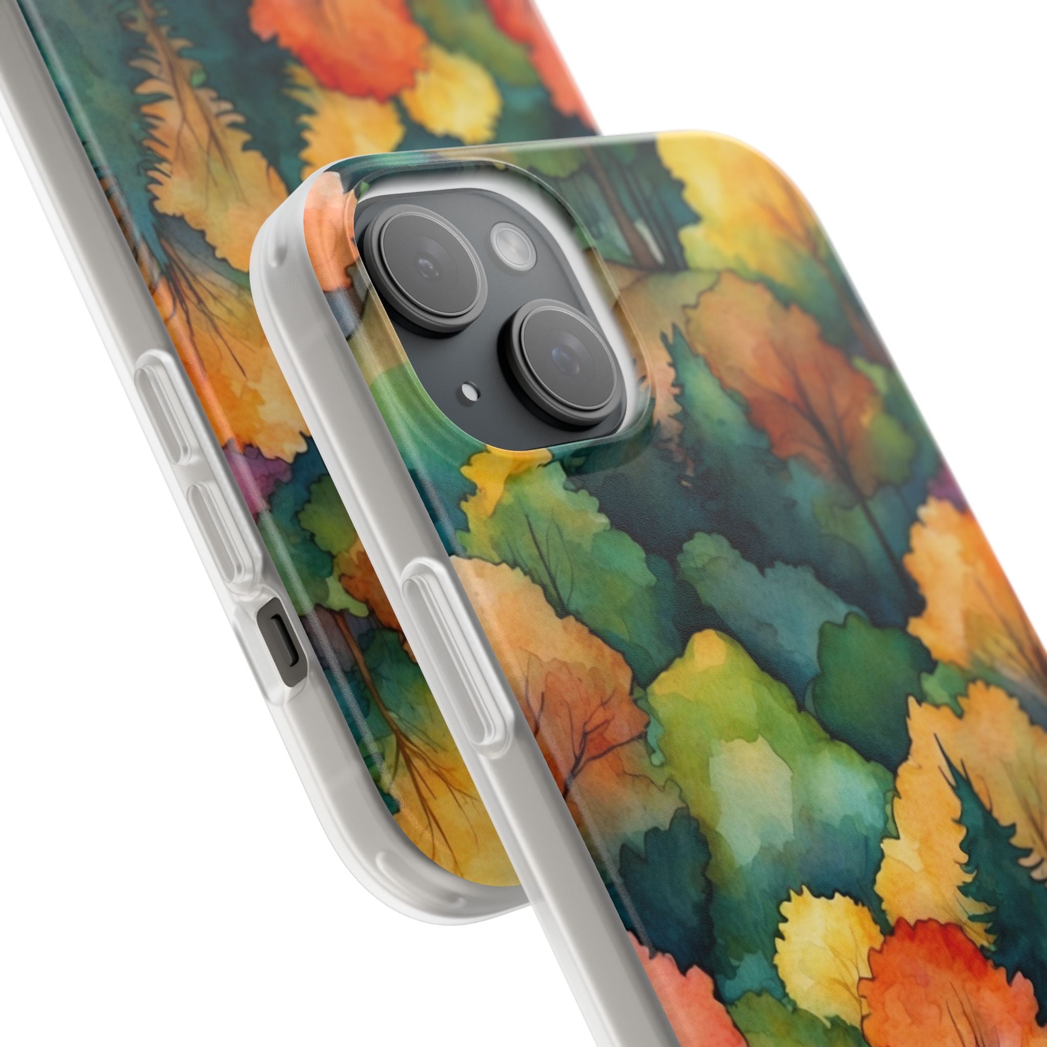 Verdant Canopy iPhone 15 Plus Case - Soft