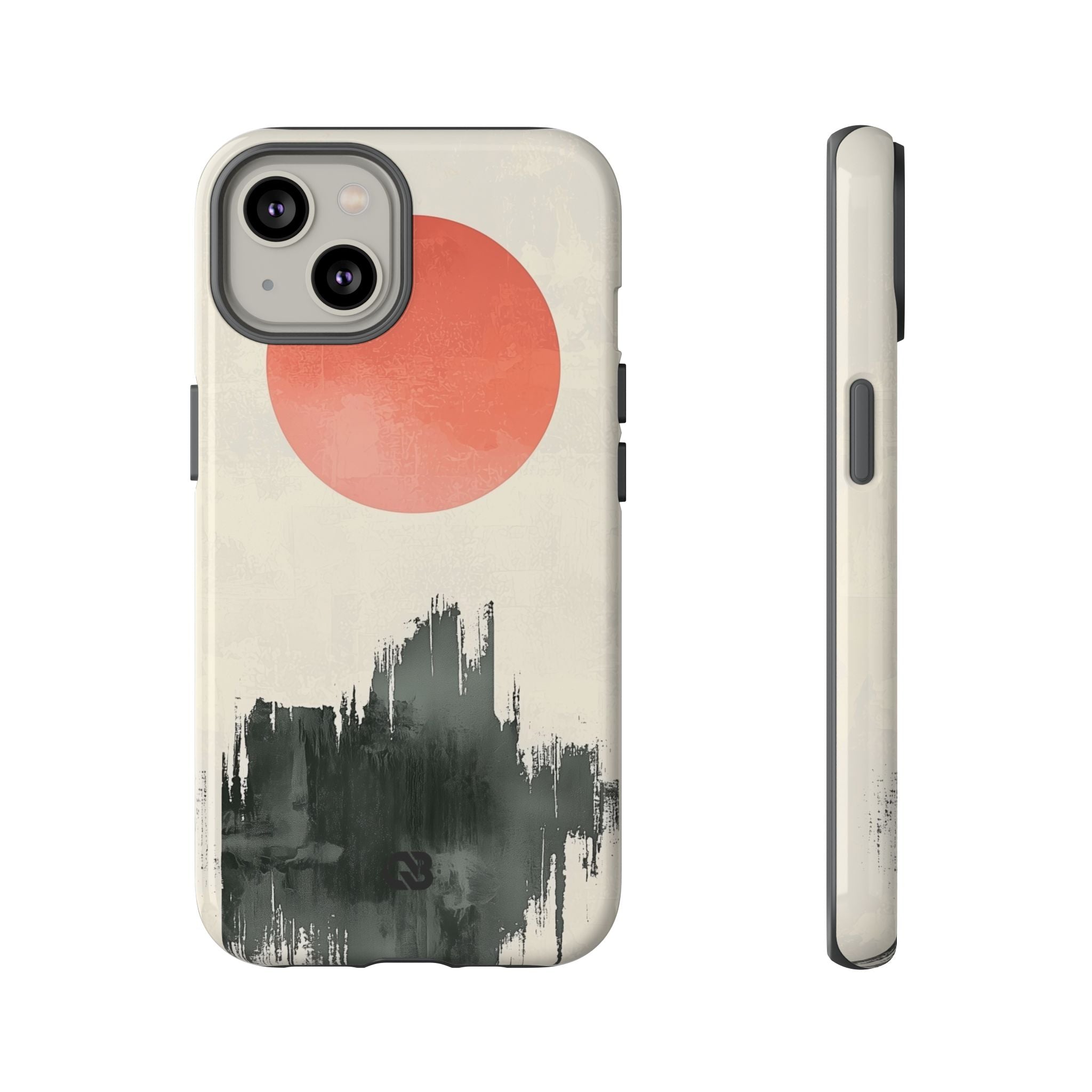Crimson Sun Strokes · Tough Phone Case for iPhone
