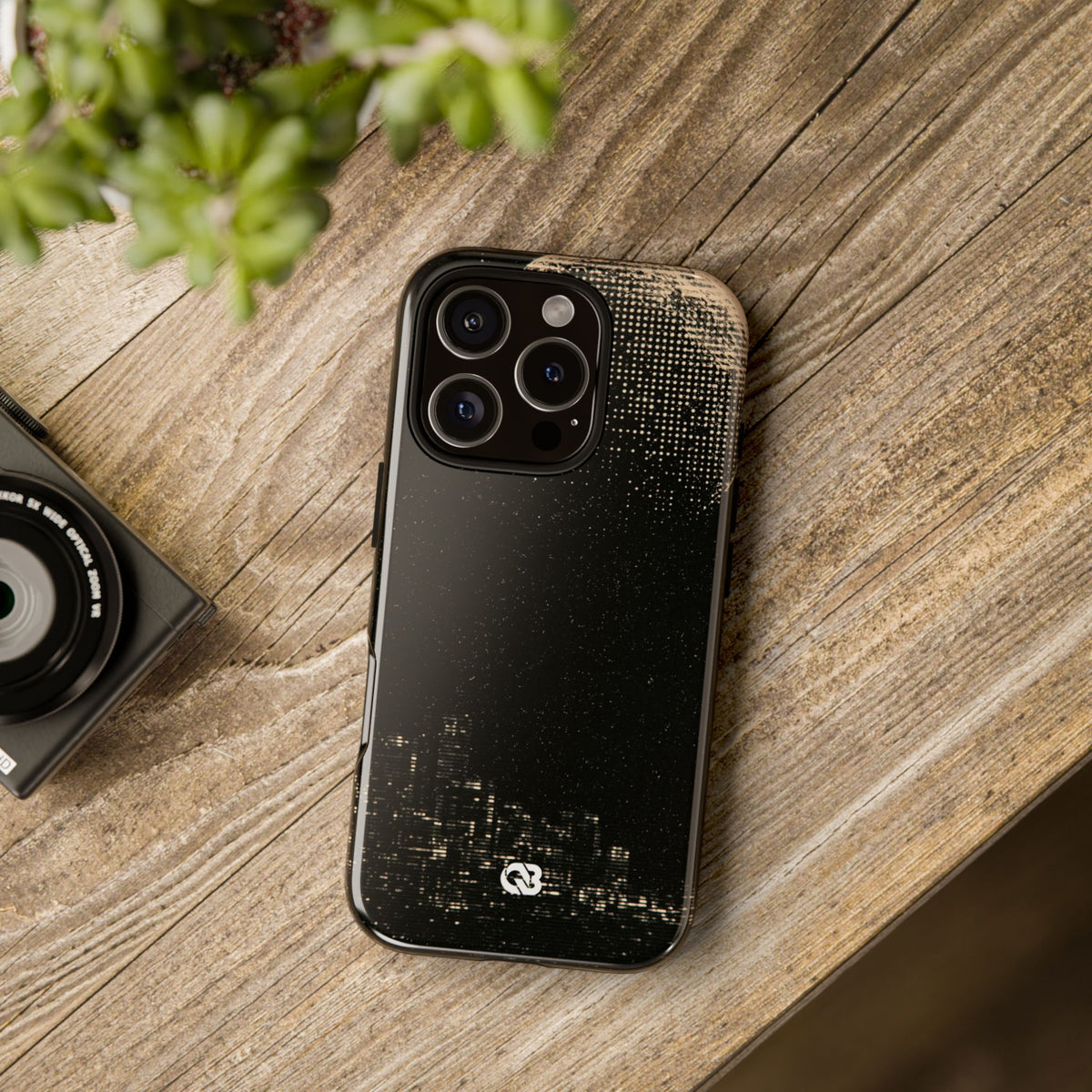 Lunar Metropolis Nocturne · Tough Phone Case for iPhone · Black