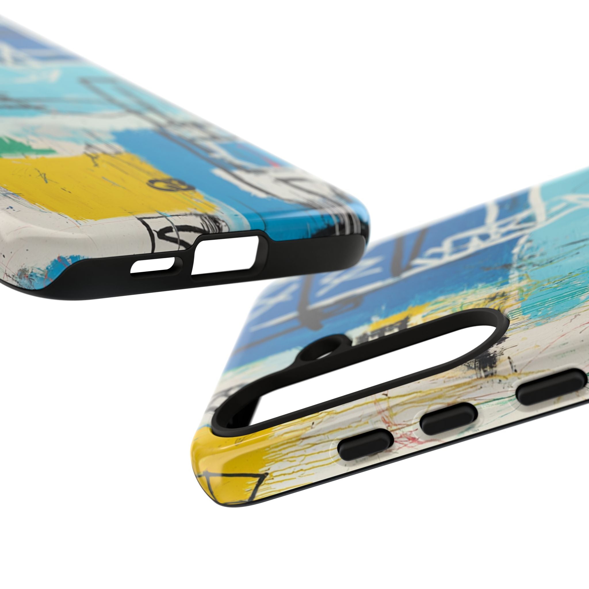 Azure Urban Scribble · Tough Phone Case for Samsung