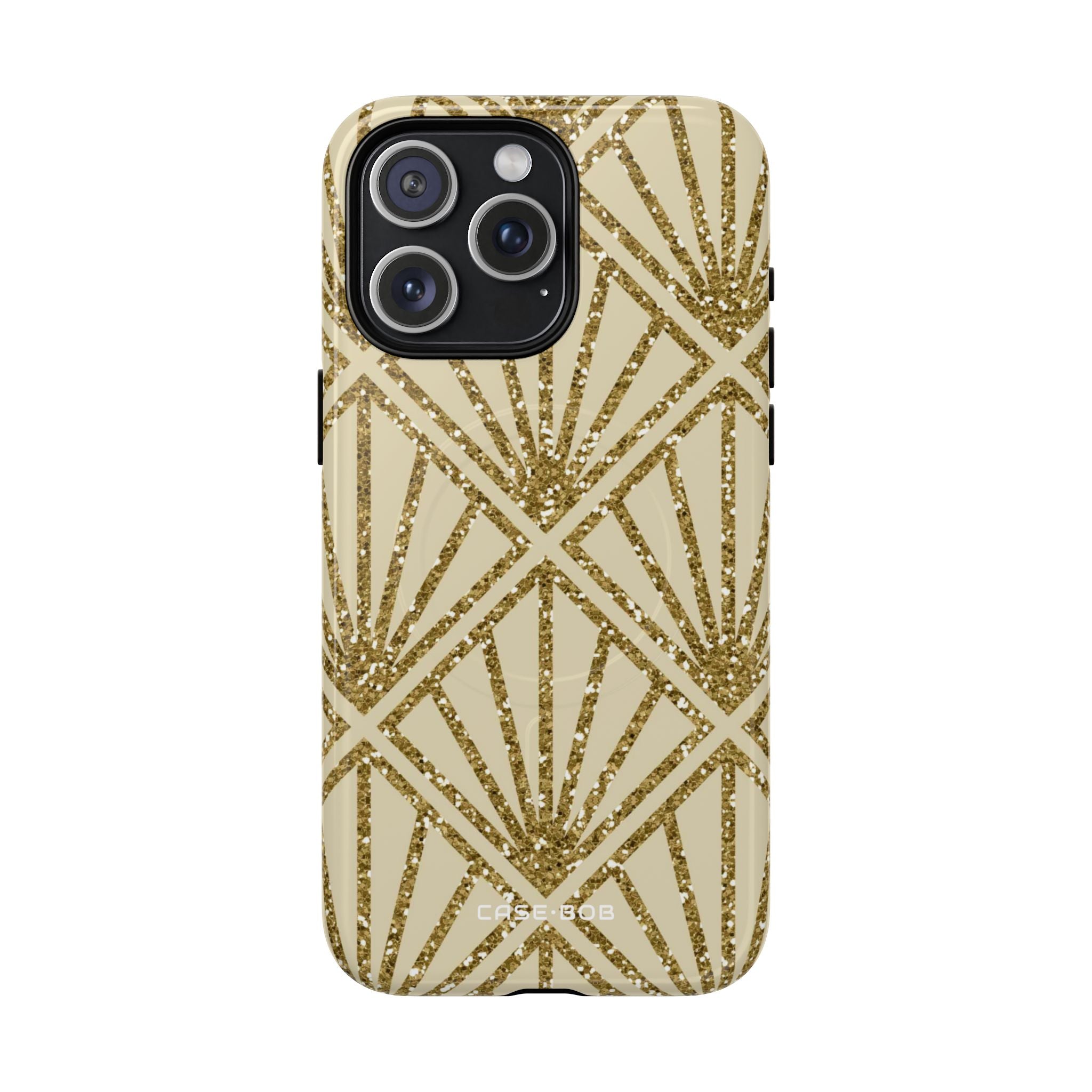 Gold Diamant Strahlen iPhone 15 Pro Max Case - Tough+