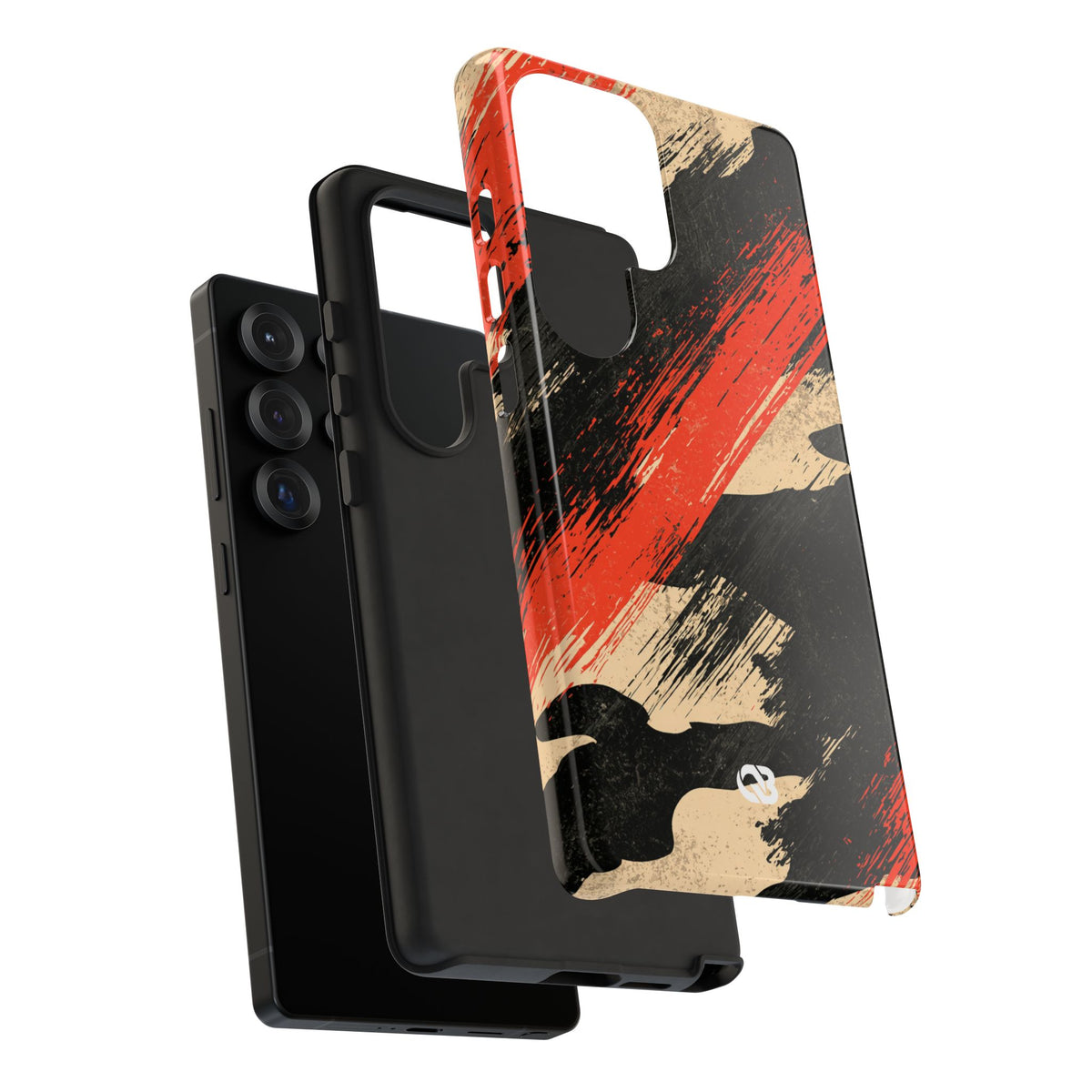 Urban Slash Camo · Tough Phone Case for Samsung · Black
