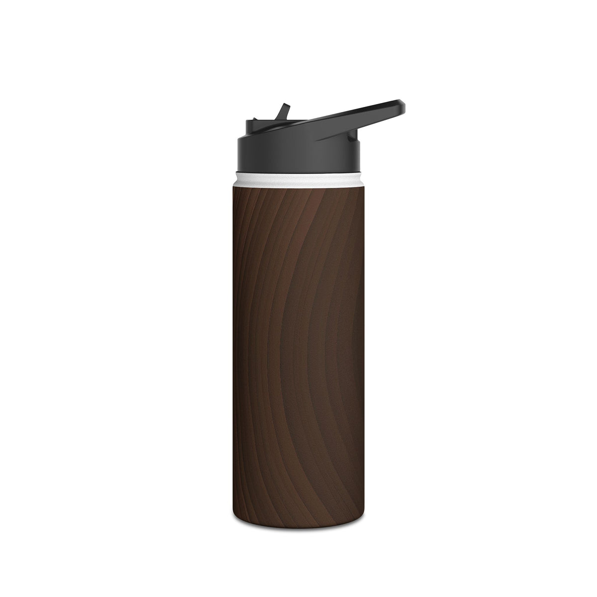 Umber Strata · Insulated Water Bottle · Brown