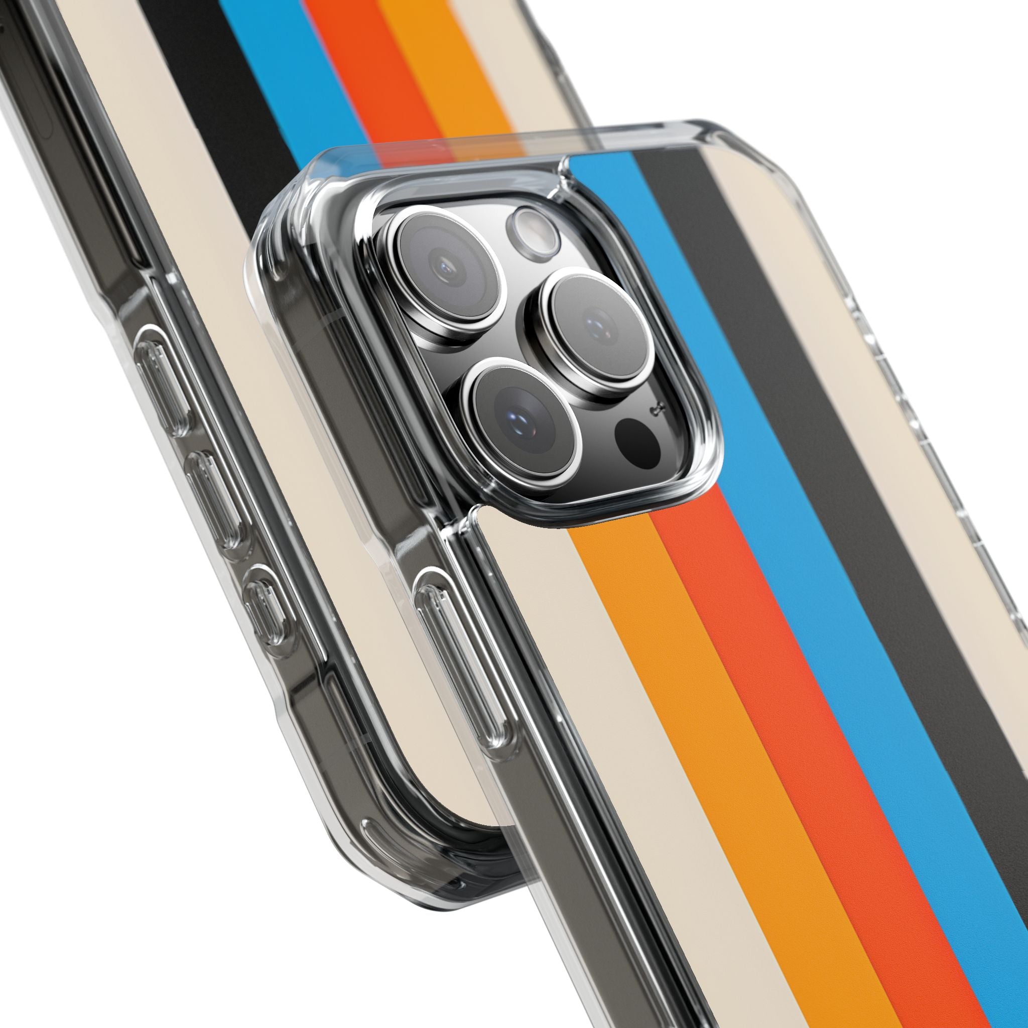Retro Racing Stripes · Impact Custodia per iPhone · Magsafe
