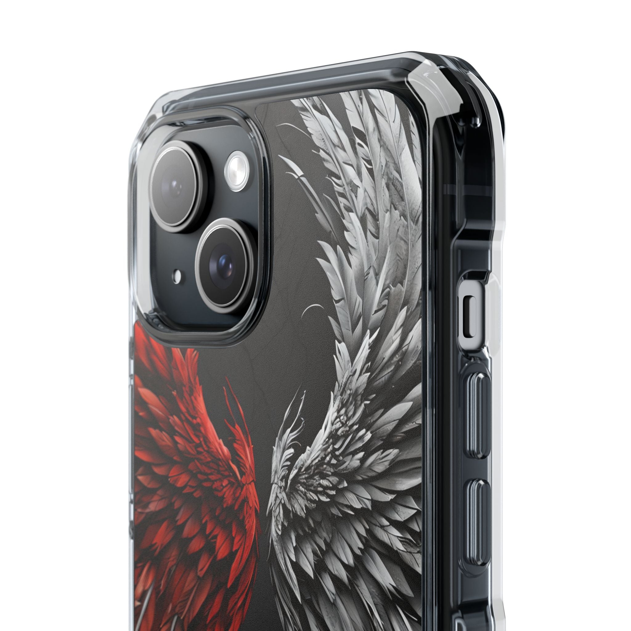 Split Crimson Wing · Impact Phone Case for iPhone · Magsafe