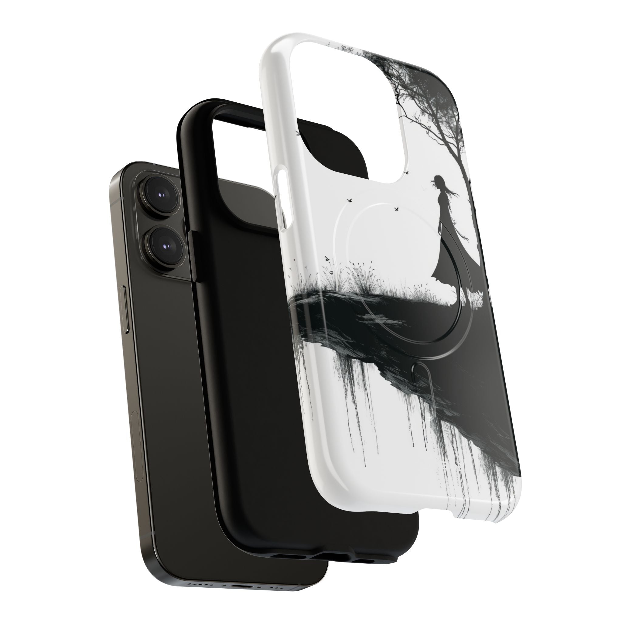 Cliffside Silhouette iPhone 14 Pro Case - Tough+