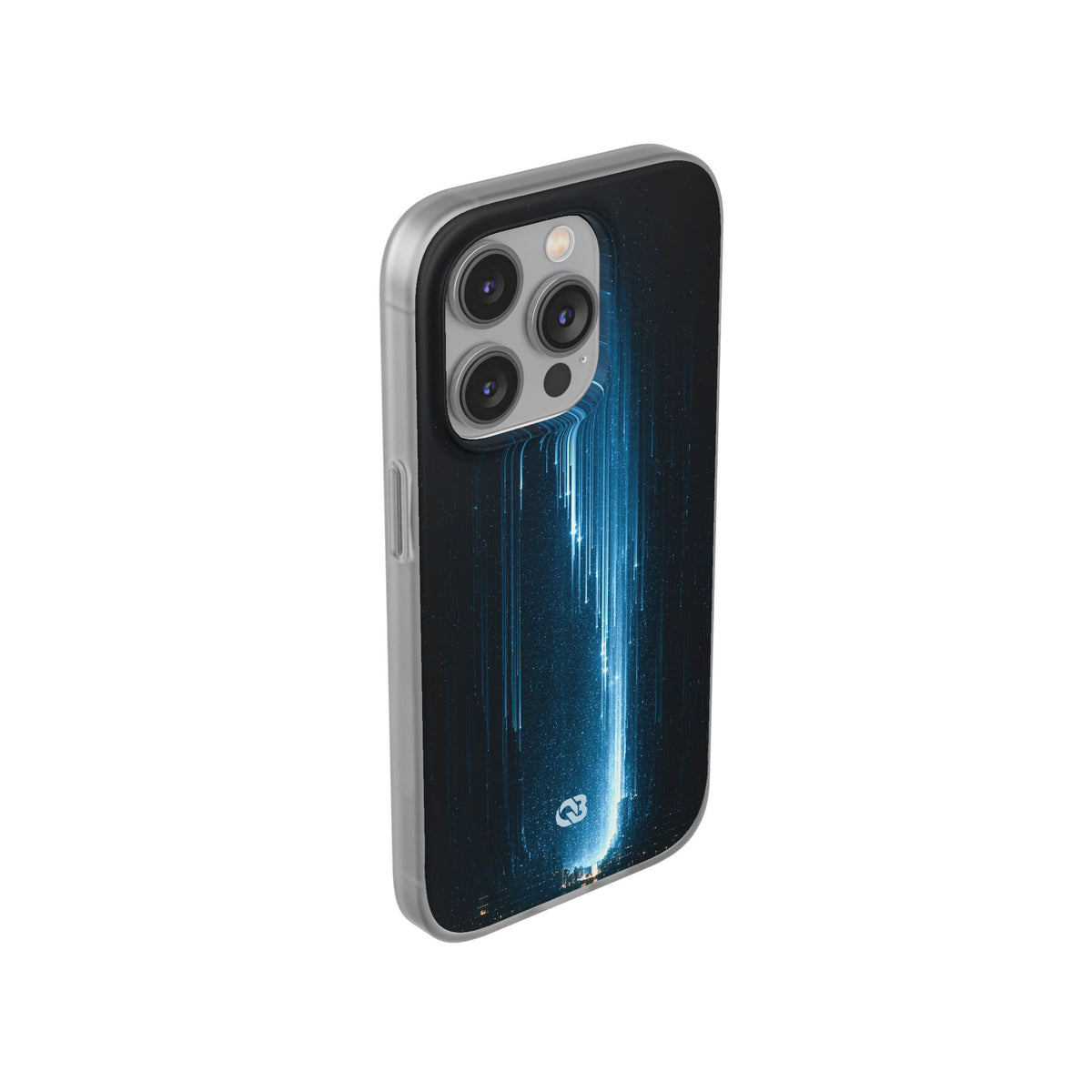 Nocturnal Cascade · Lite Phone Case for iPhone · Black