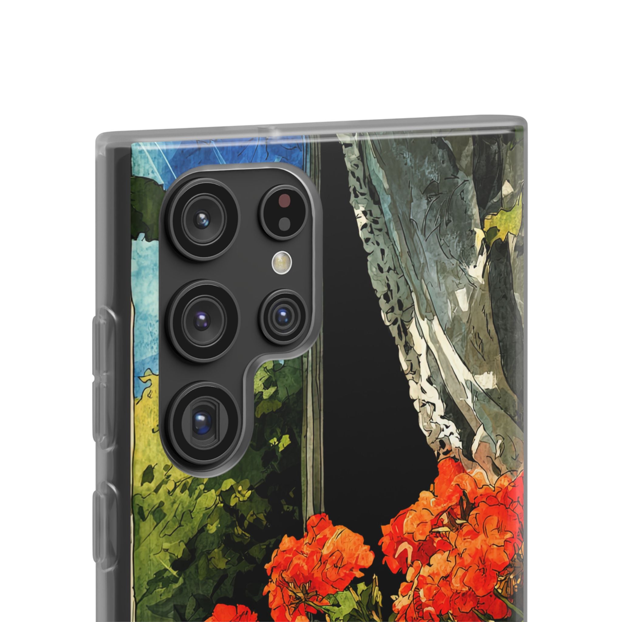 Sleeping Ginger Bloom · Soft Handyhülle für Samsung