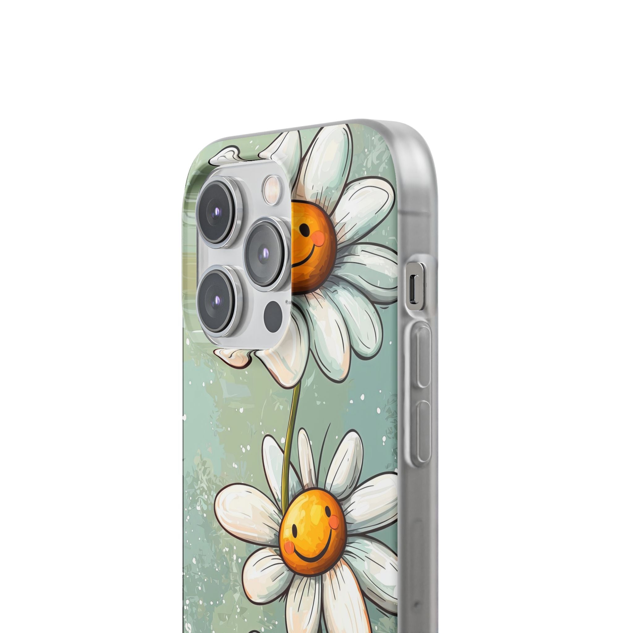 Sonnige Gänseblümchen-Lächeln iPhone 14 Pro Case - Soft