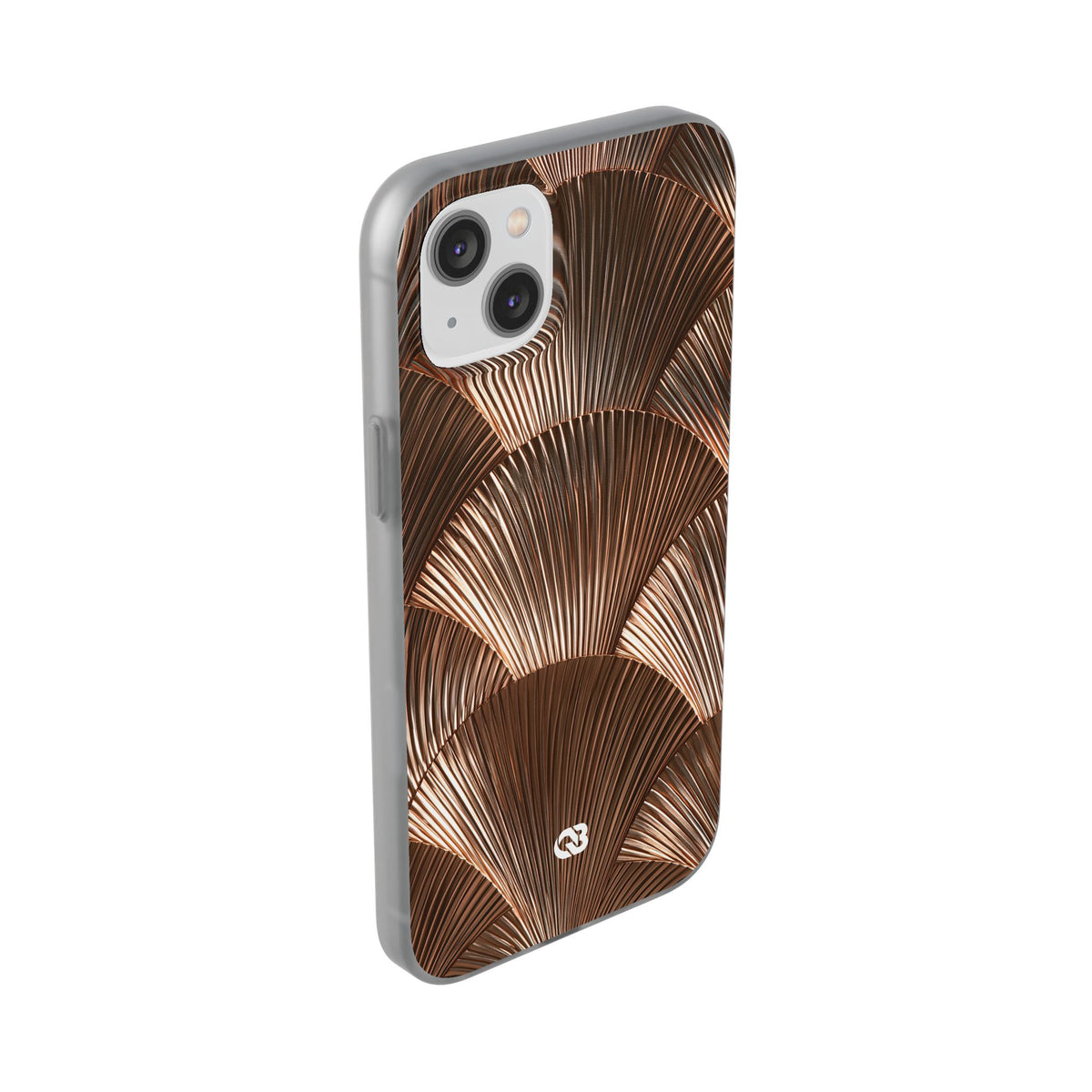 Rose Gilded Fan · Lite Phone Case for iPhone · Gold