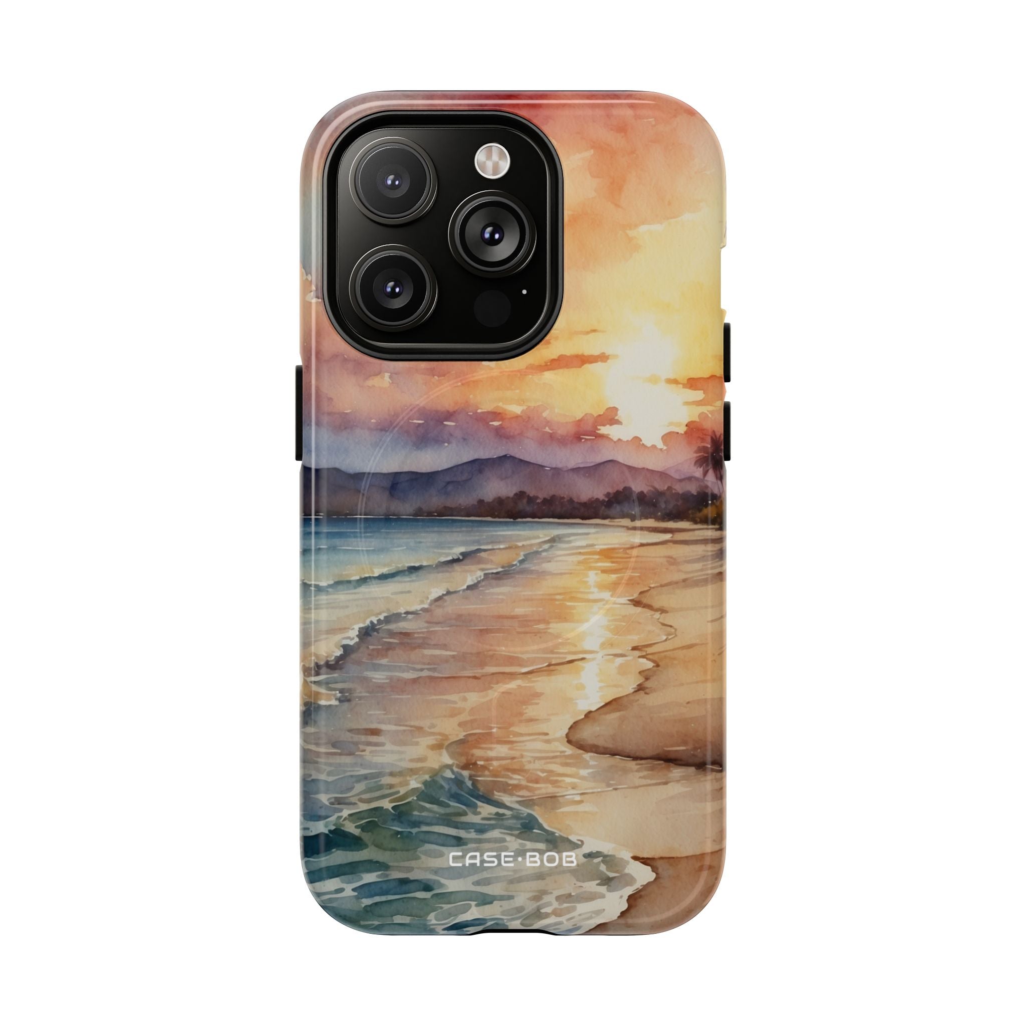 Sonnenuntergangsreflexion iPhone 14 Pro Case - Tough+