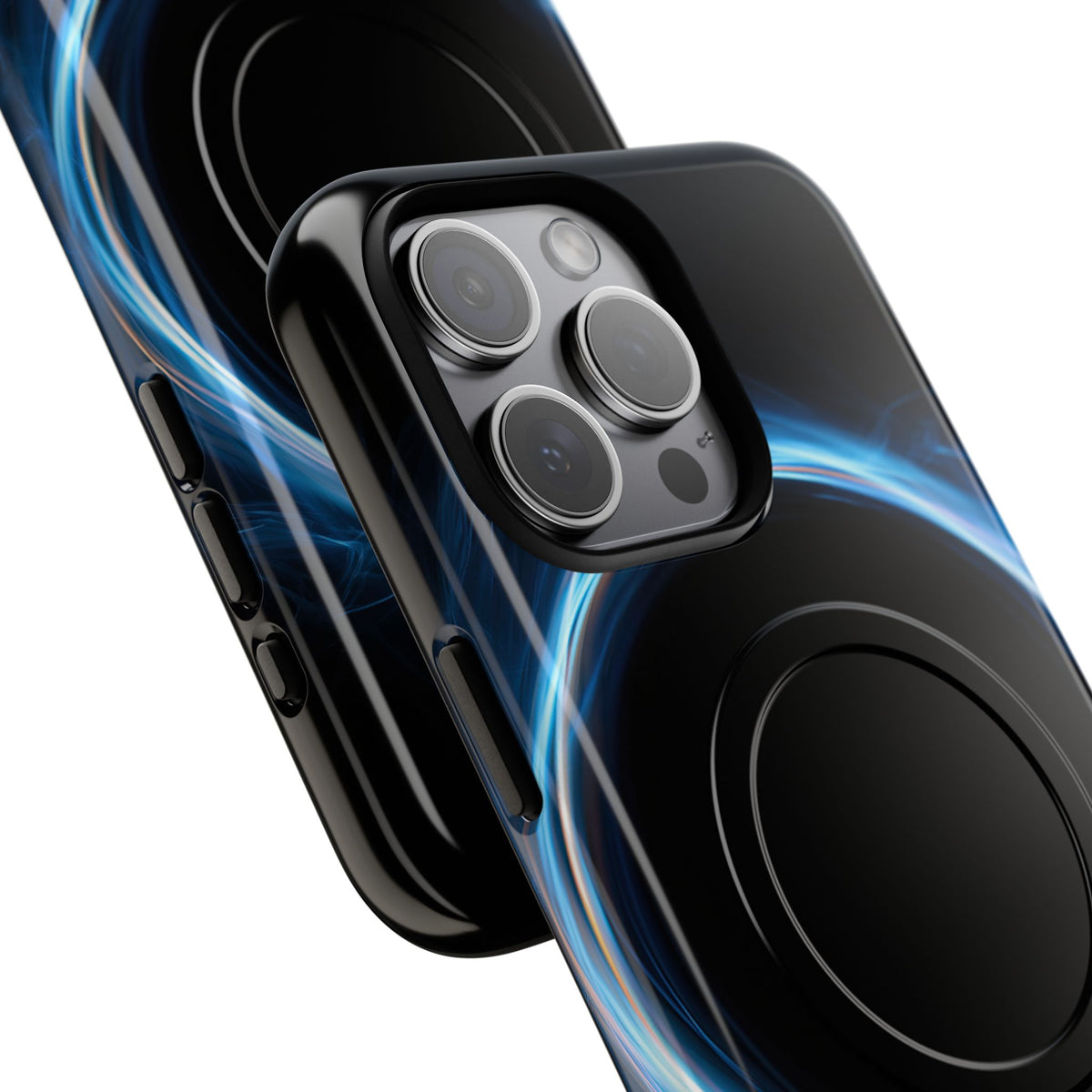 Luminous Corona · Tough 2.0 Magnetic Phone Case for iPhone · Blue