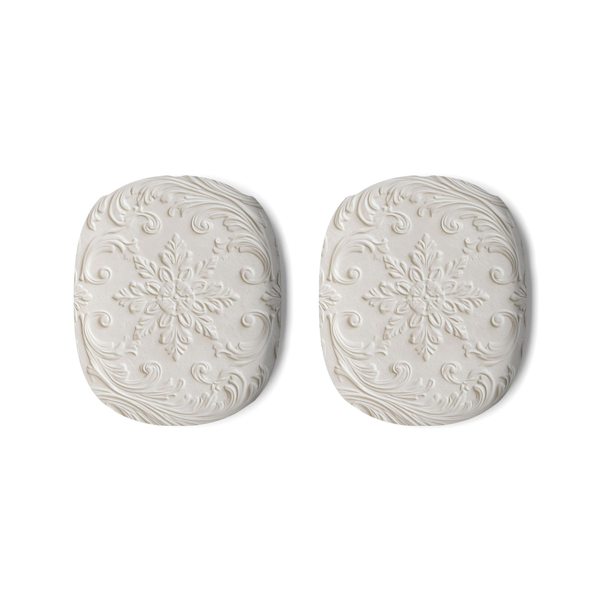 Sculpted Acanthus Relief · Hard Case for AirPods Max · White
