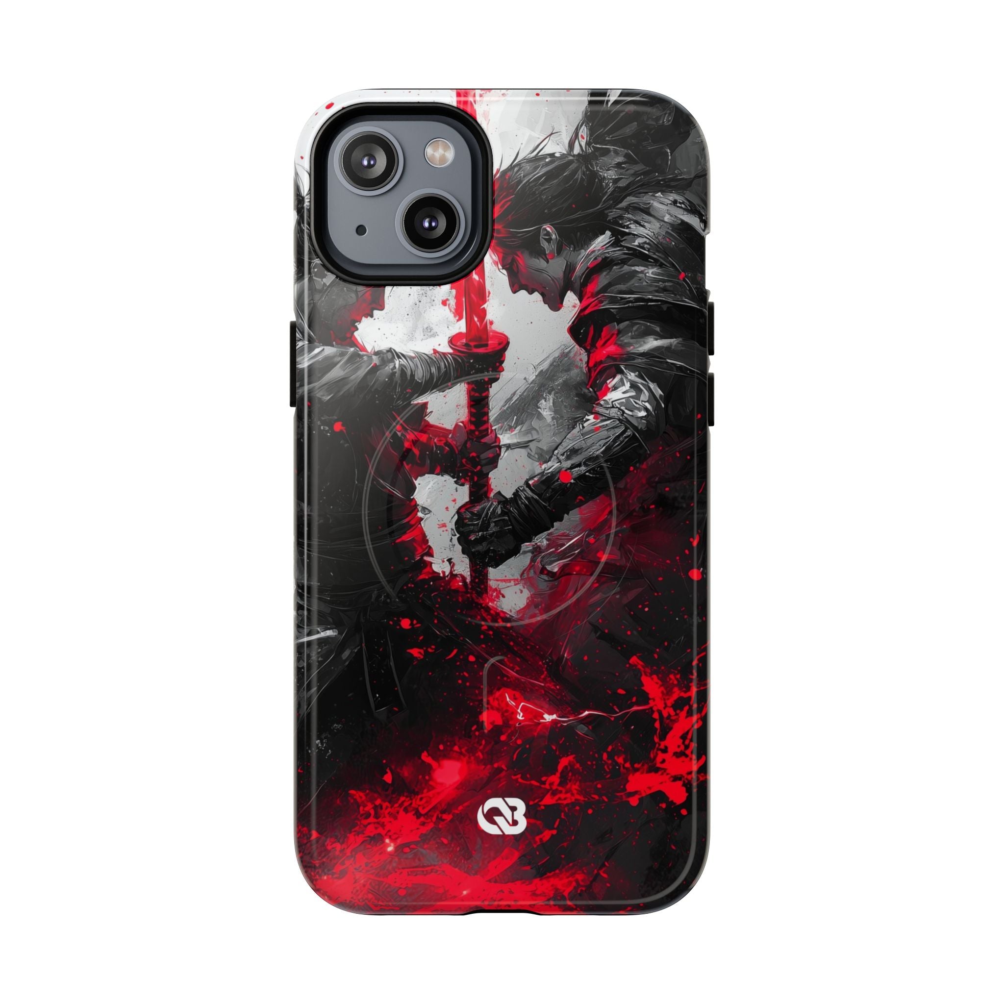 Σπασμένο Κόκκινο Διπλό · Tough+ Θήκη για iPhone · Magsafe