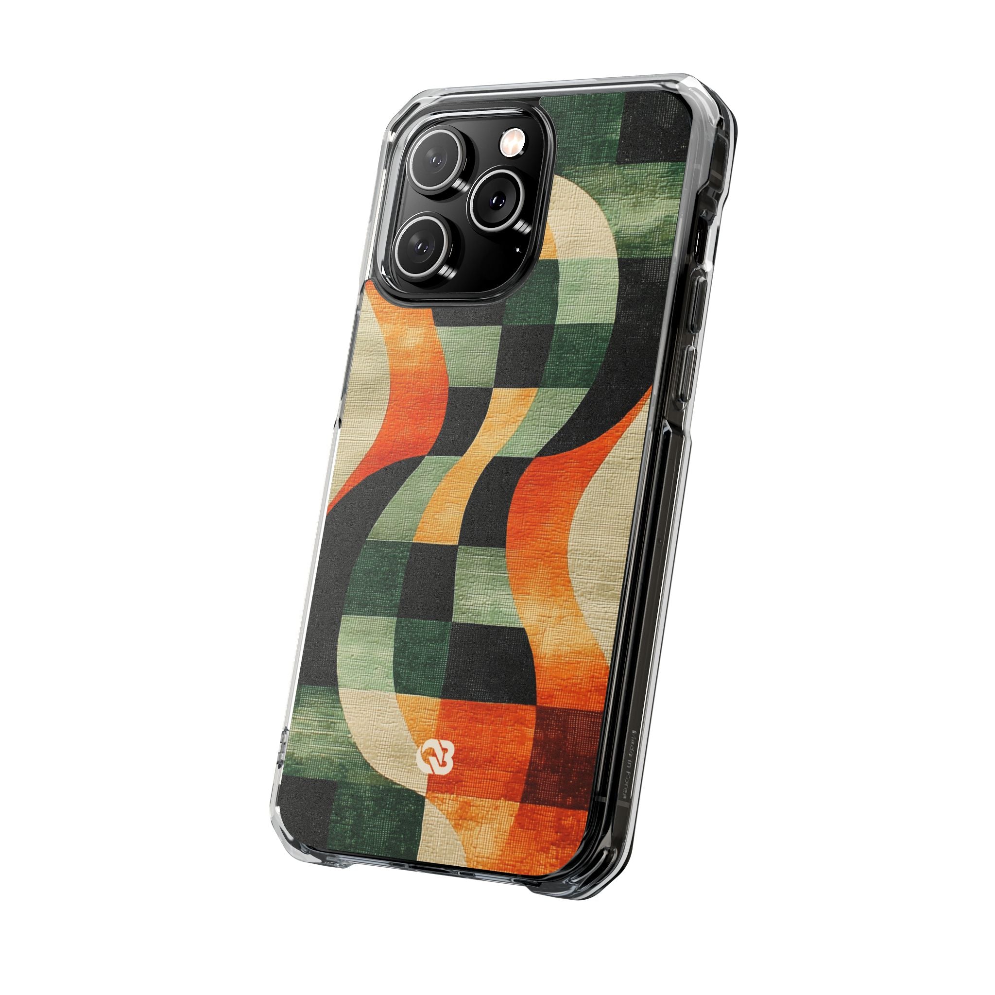 Burnt Orange Curve · Impact Handyhülle für iPhone · Magsafe