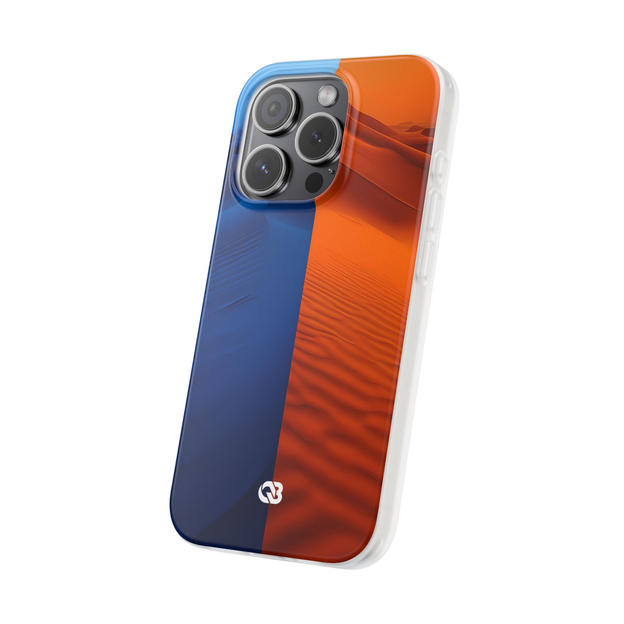 Split Dune Horizon · Soft Phone Case for iPhone