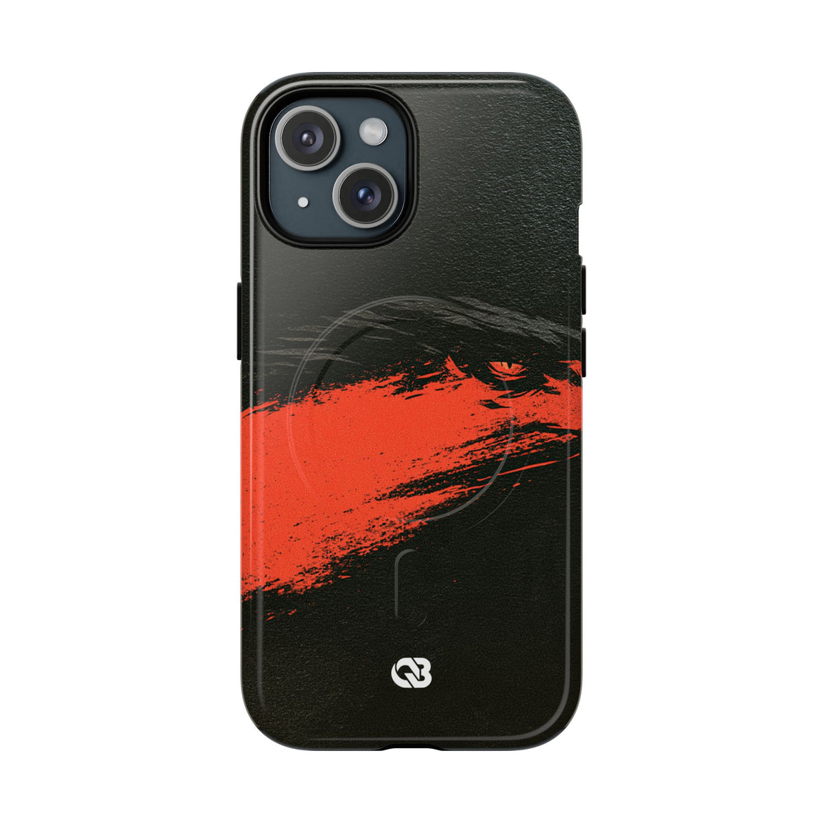 Crimson Raptor Noir · Tough 2.0 Magnetic Phone Case for iPhone · Black