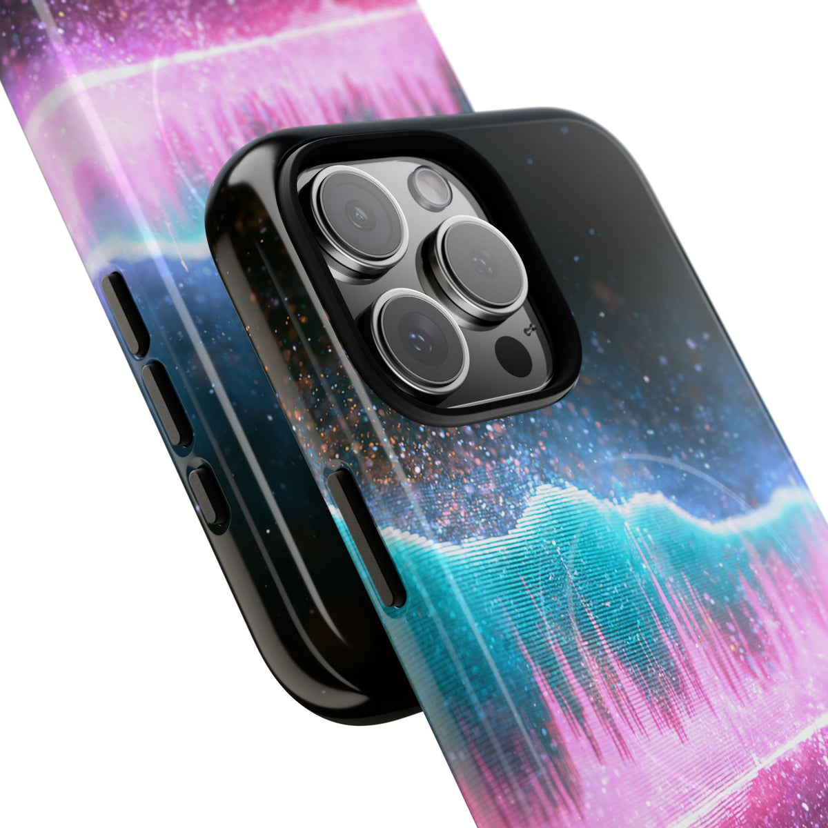 Digital Frequency · Tough 2.0 Magnetic Phone Case for iPhone · Pink