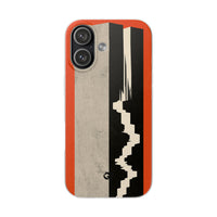 Orange Lite Phone Case for iPhone - Orange Monolith Rift