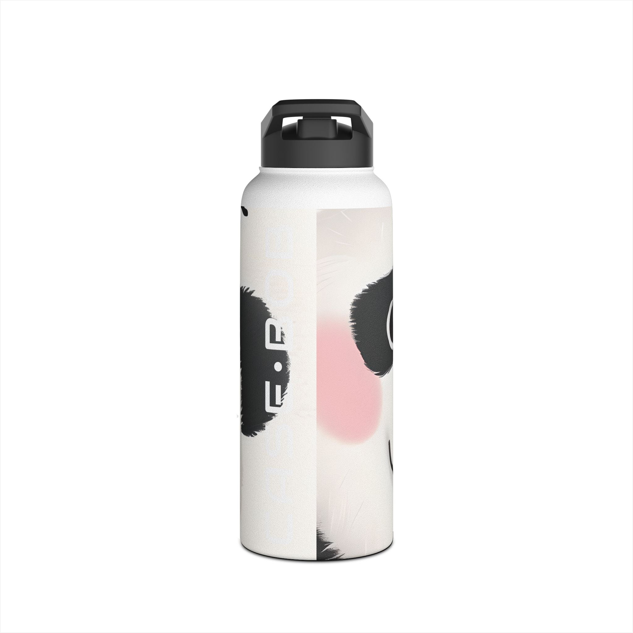 Peeking Panda Blush - Stainless Steel Water Bottle