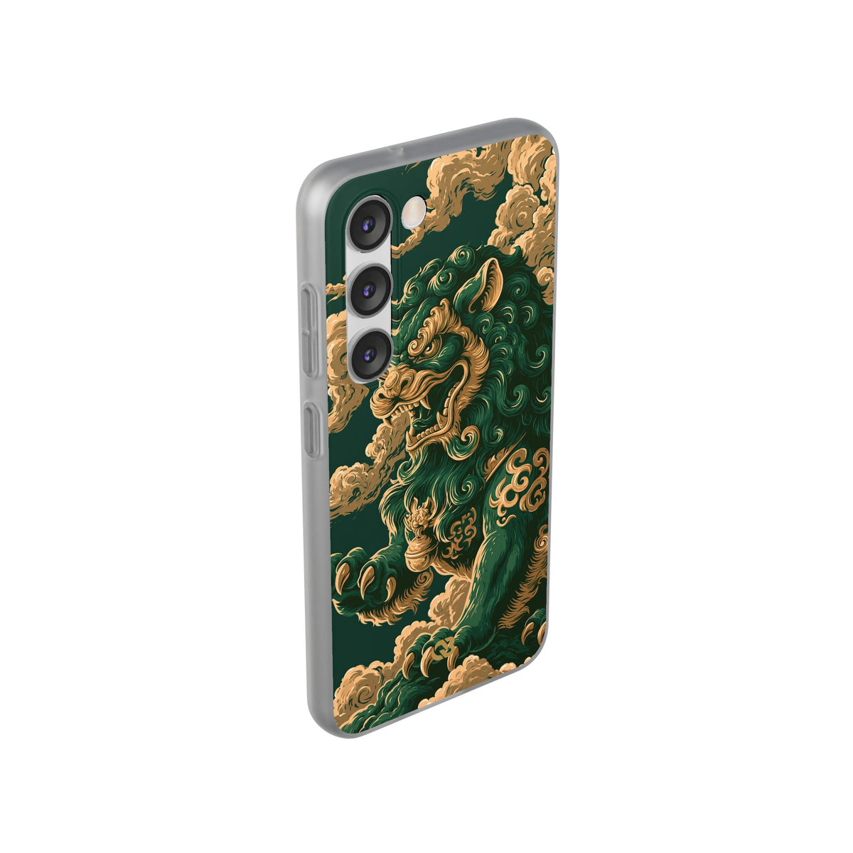 Imperial Guardian Lion · Lite Phone Case for Samsung · Green