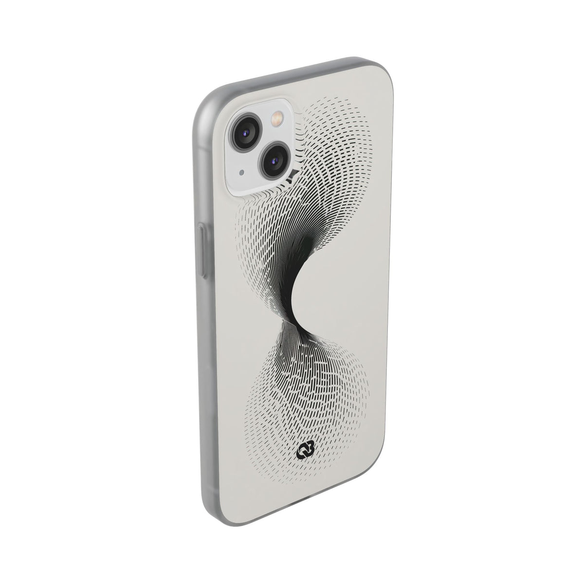 Helical Grid · Lite Phone Case for iPhone · Grey