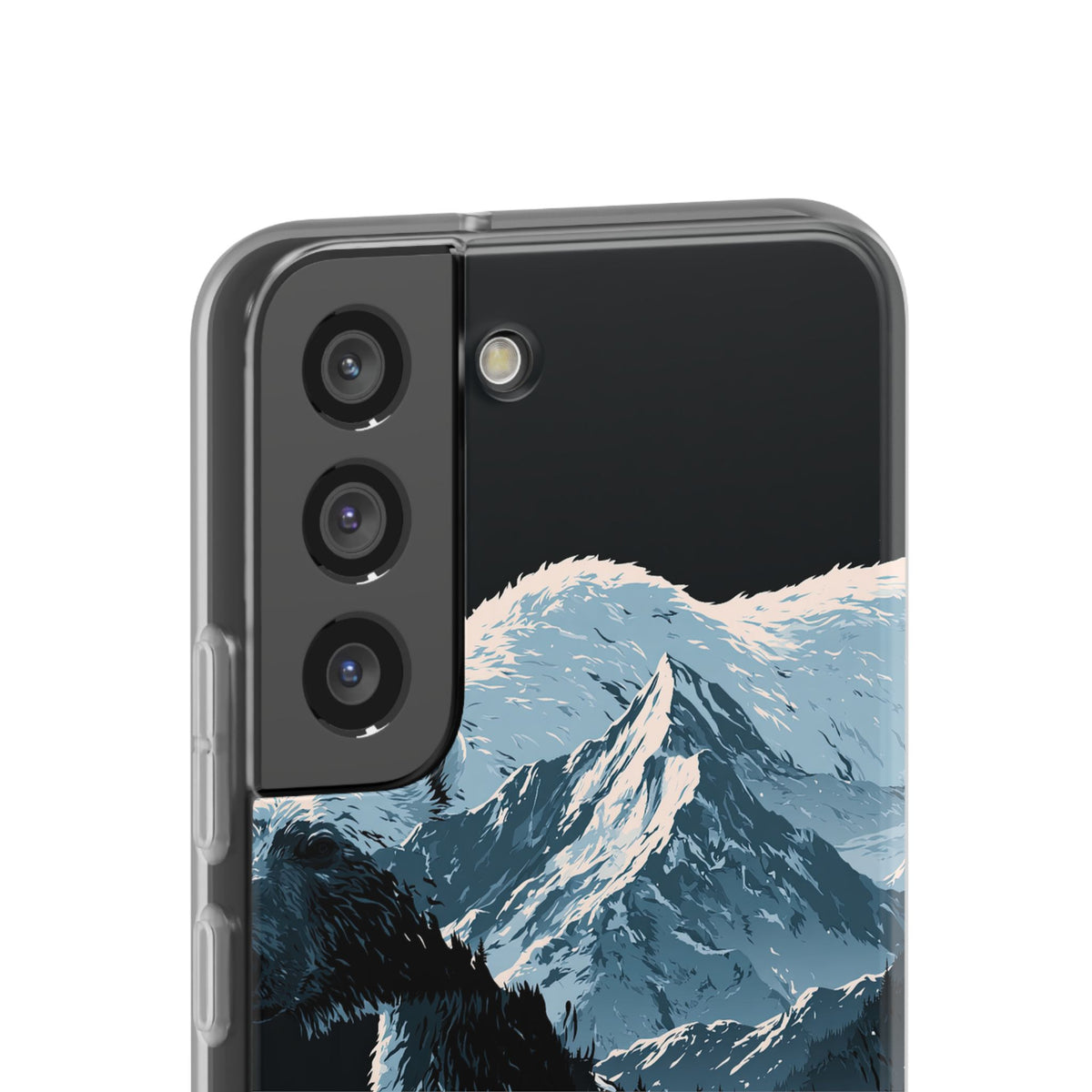 Nordic Arctic Bear · Lite Phone Case for Samsung · Black