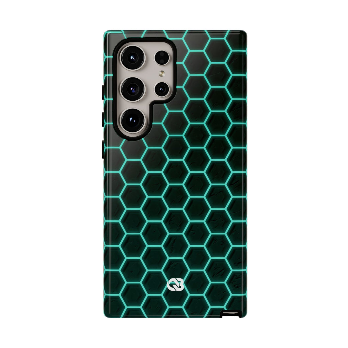Neon Hex Spectrum · Tough Phone Case for Samsung · Teal