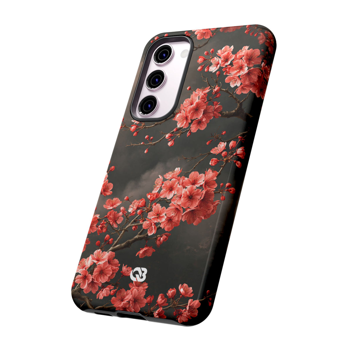 Dark Sakura Nocturne · Tough Phone Case for Samsung · Black