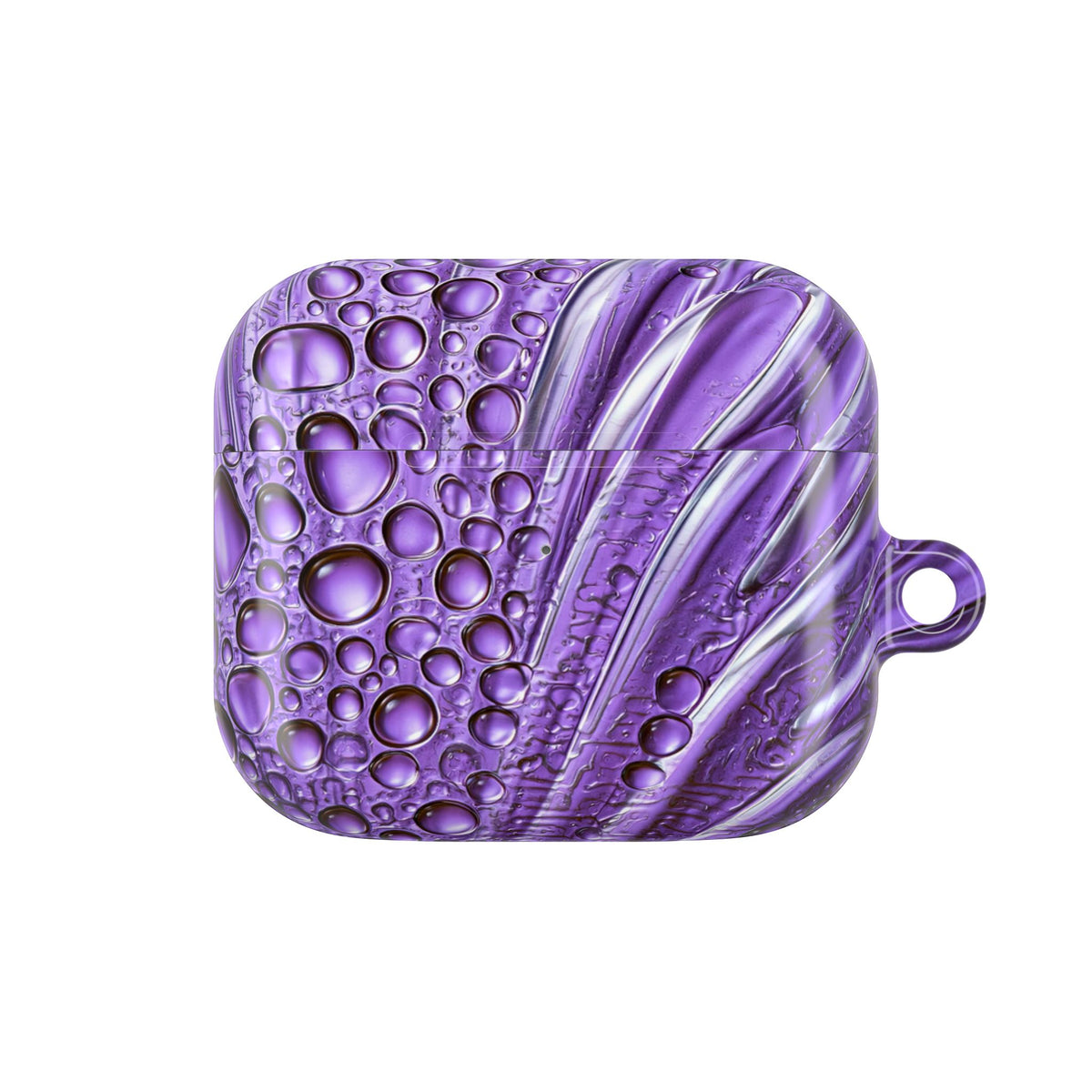 Violet Liquid Gel · Hard Case for AirPods & AirPods Pro · Purple