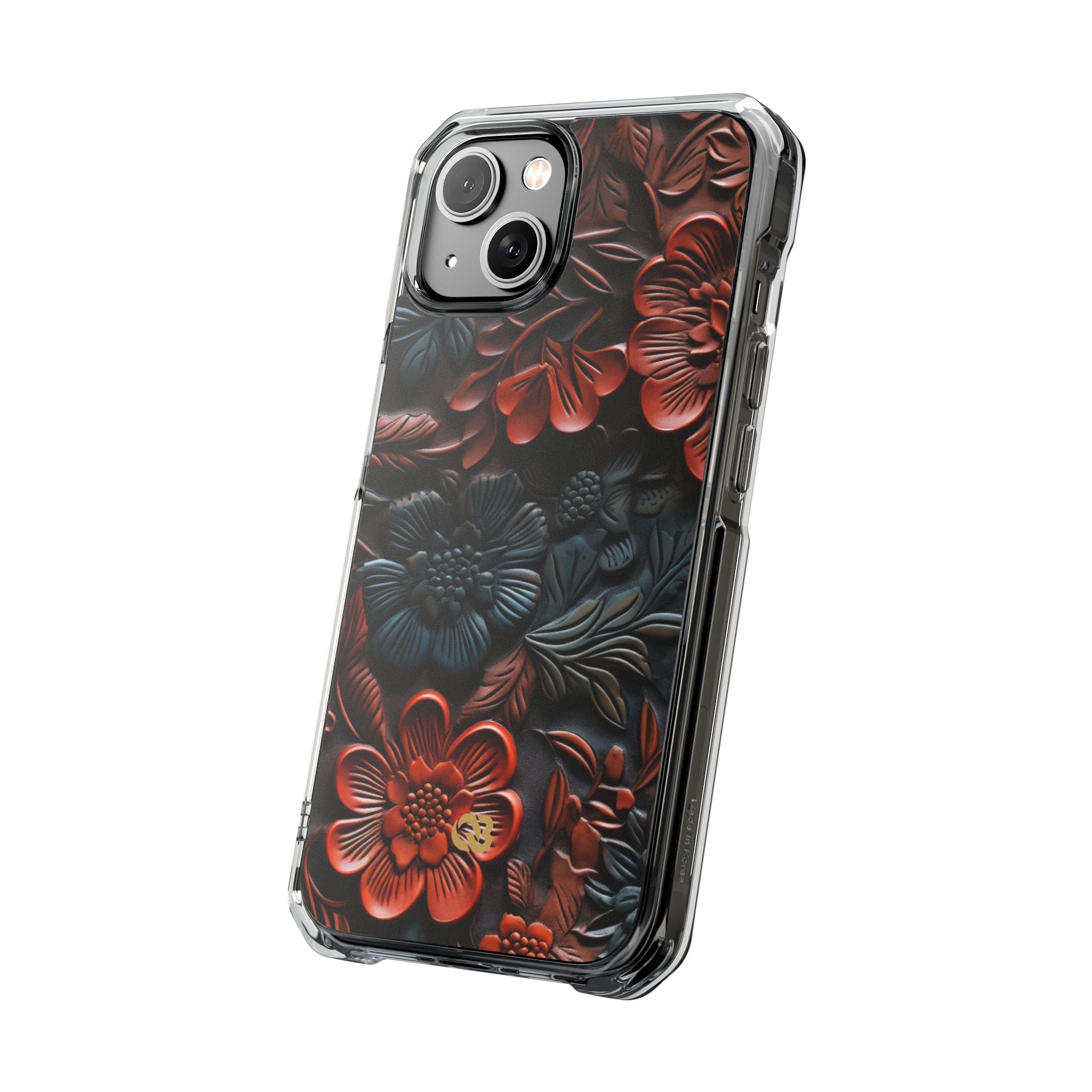Carved Earth Bloom · Impact Phone Case for iPhone · Magsafe
